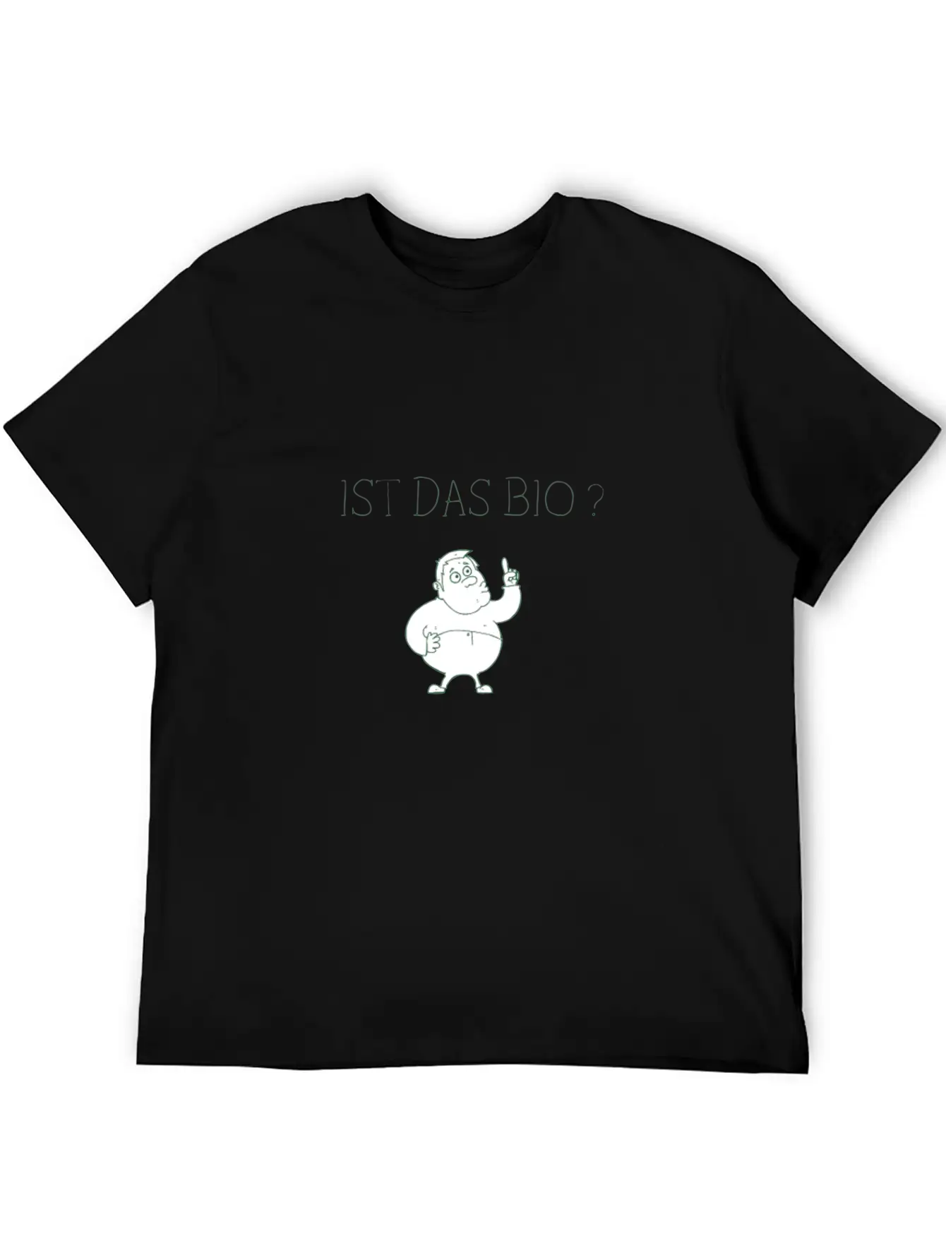Ist Das Bio? Grün Unisex Casual T-Shirt – Clean Design For Daily Comfort