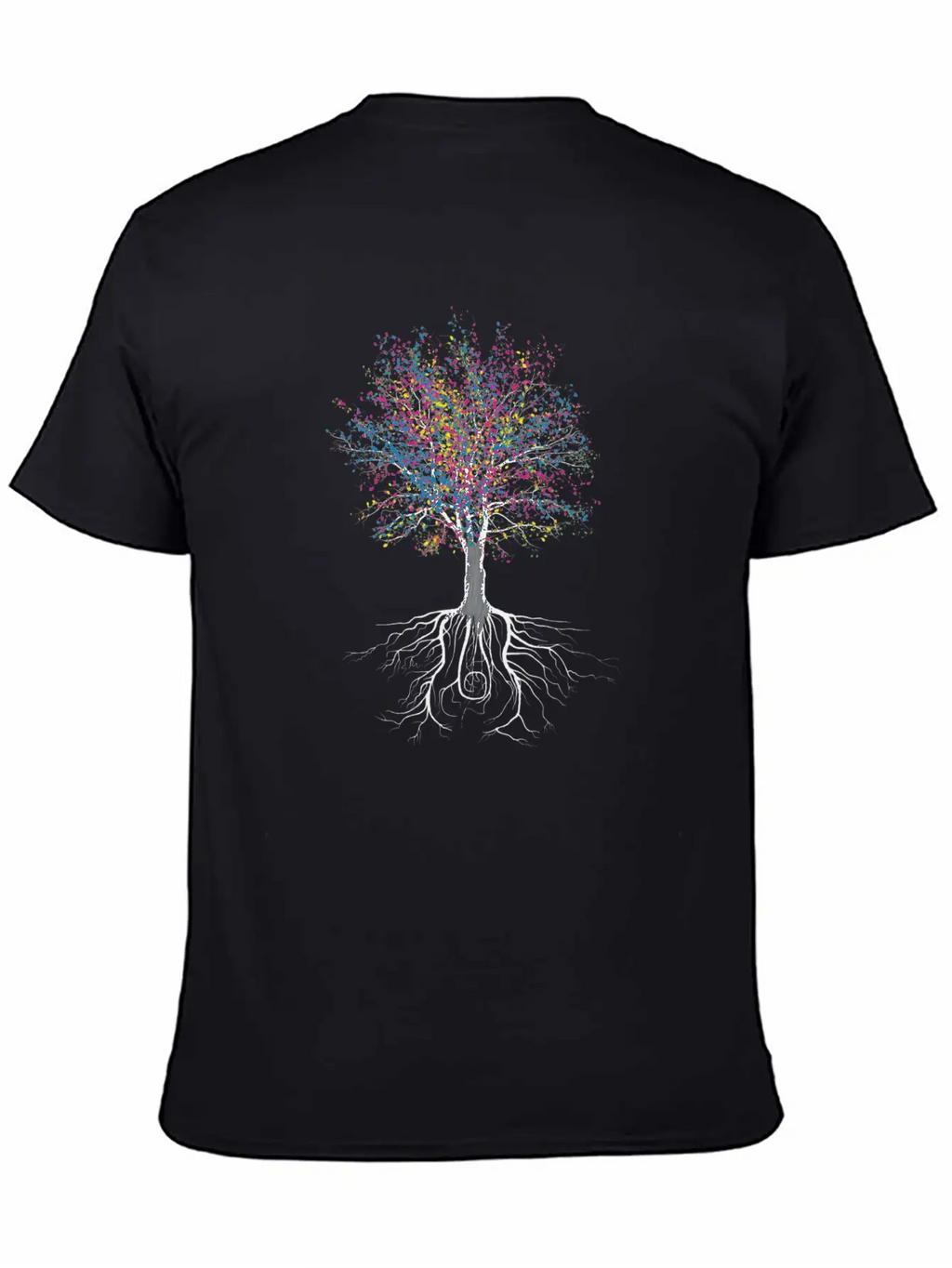 It Grows On Trees Colorful Art Unisex Casual T-Shirt – Clean Design For Daily Comfort