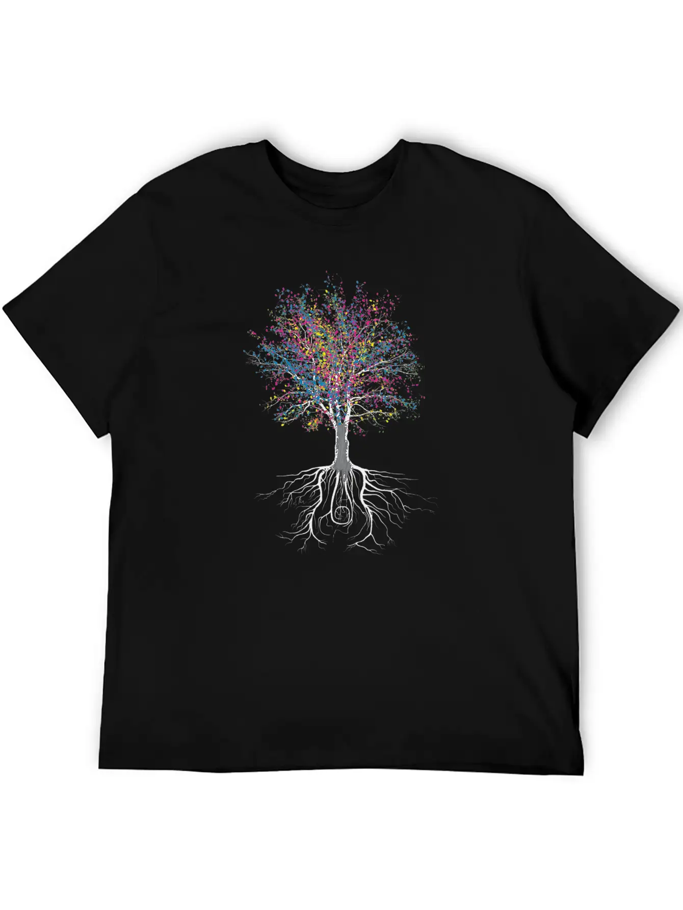 It Grows On Trees Colorful Art Unisex Casual T-Shirt – Clean Design For Daily Comfort