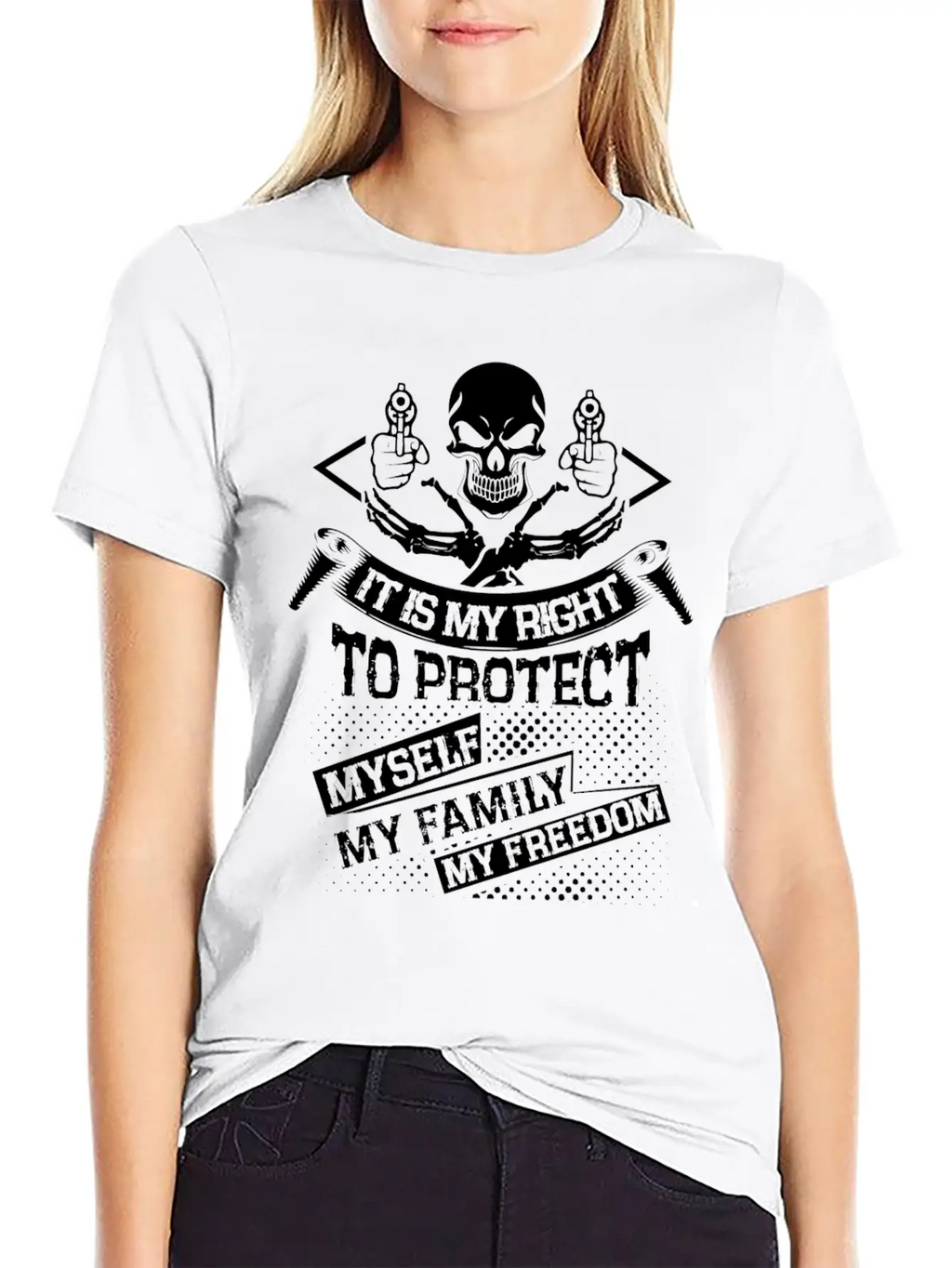 It Is My Right To Protect My Family T Shirt Essential Cotton Tee For Daily Outfits – Unisex Style