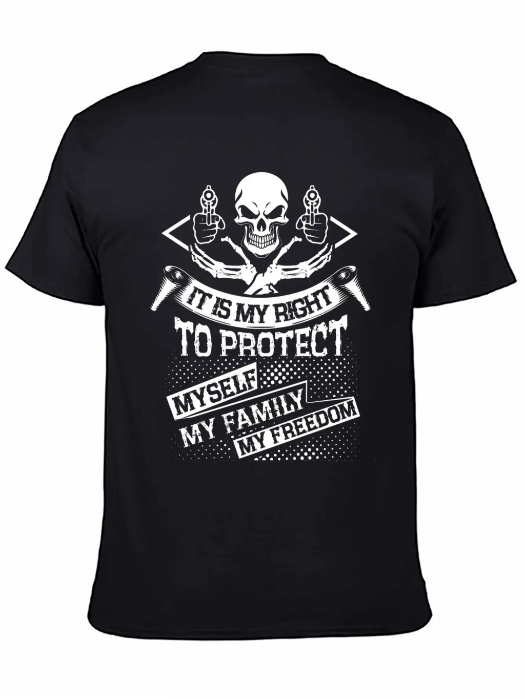 It Is My Right To Protect My Family T Shirt Essential Cotton Tee For Daily Outfits – Unisex Style