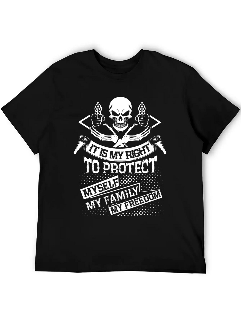It Is My Right To Protect My Family T Shirt Essential Cotton Tee For Daily Outfits – Unisex Style