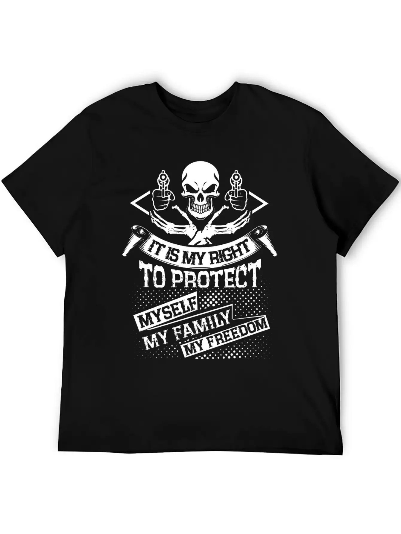 It Is My Right To Protect My Family T Shirt Essential Cotton Tee For Daily Outfits – Unisex Style