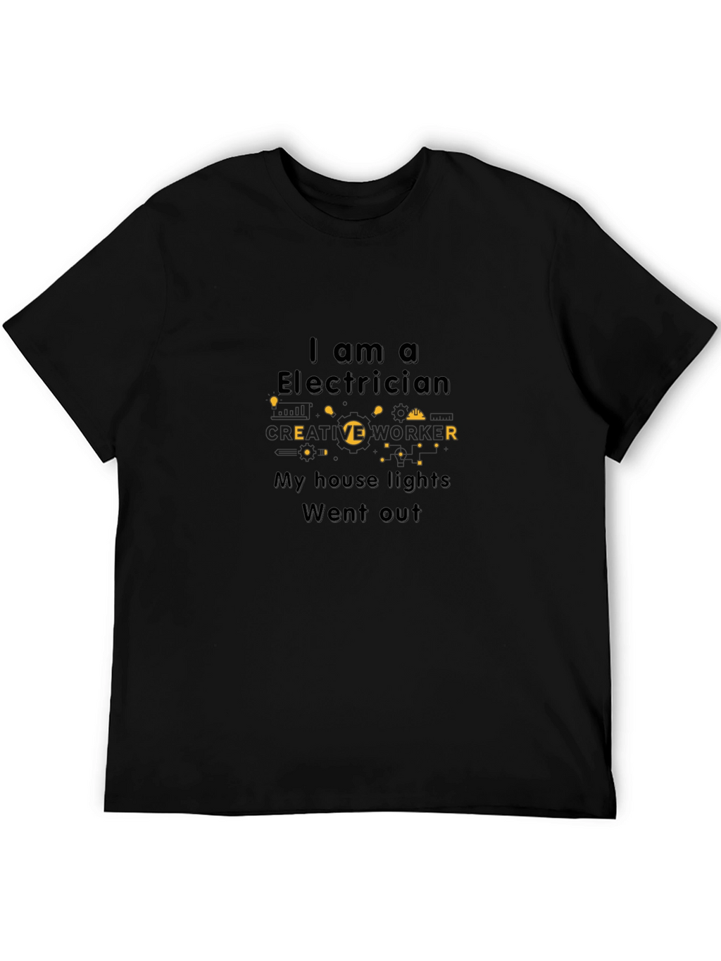 Electrician Creative Worker T-Shirt
