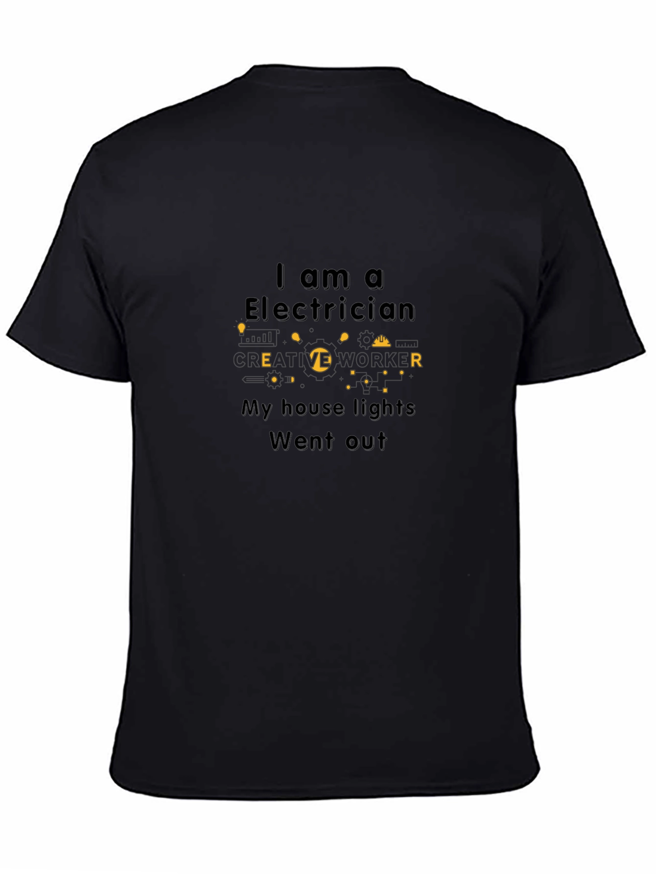 Electrician Creative Worker T-Shirt