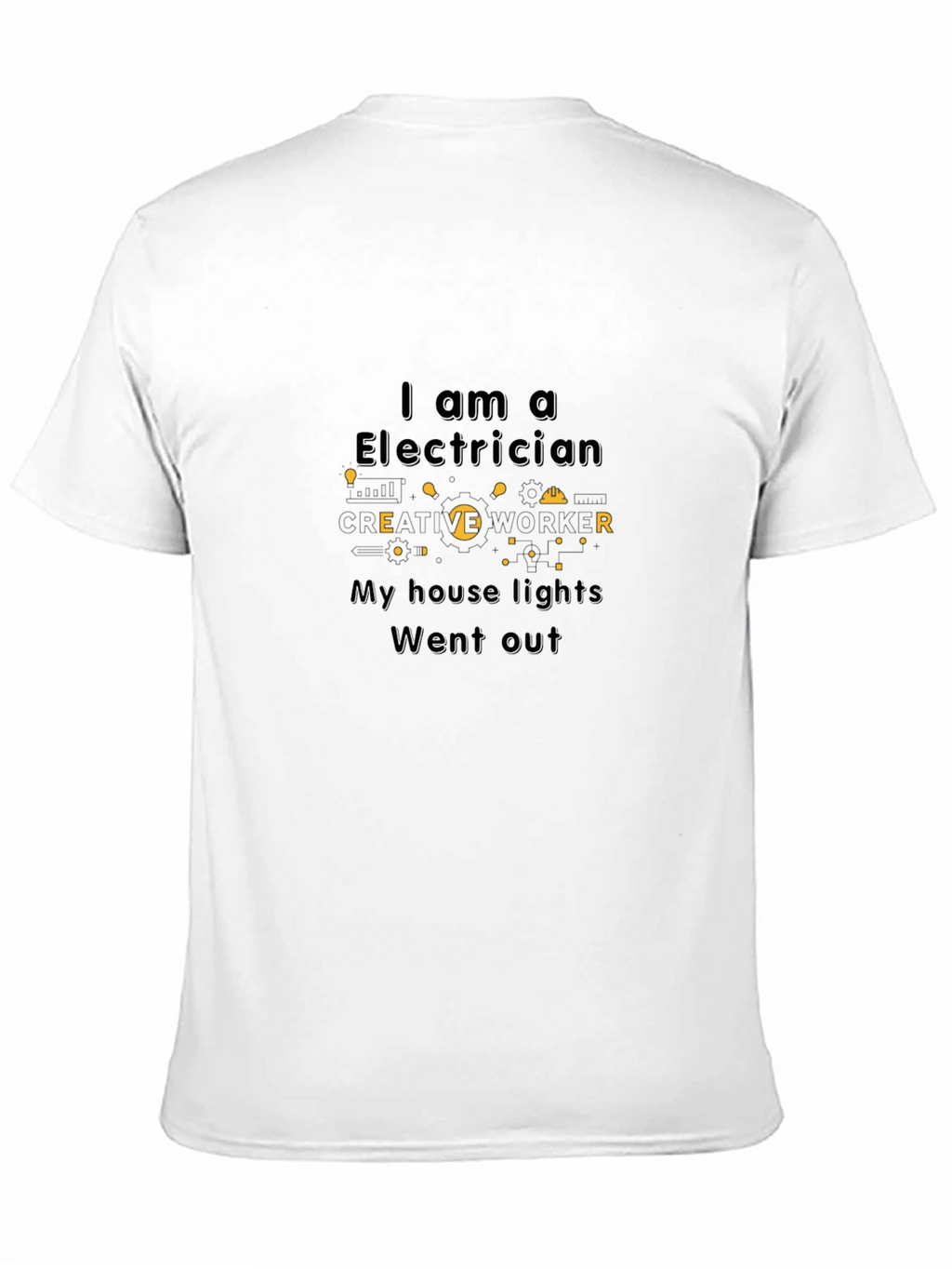 Electrician Creative Worker T-Shirt