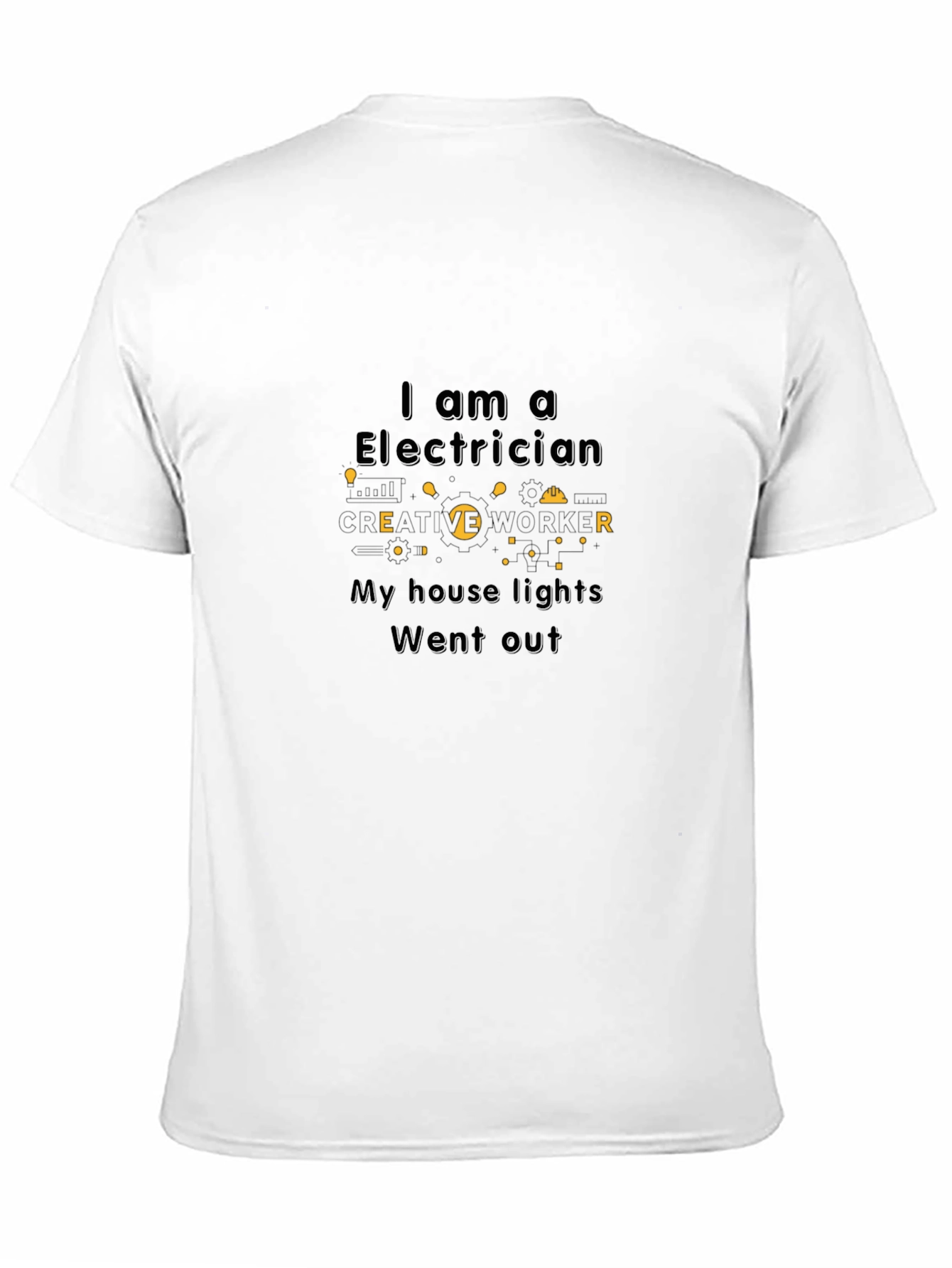 Electrician Creative Worker T-Shirt