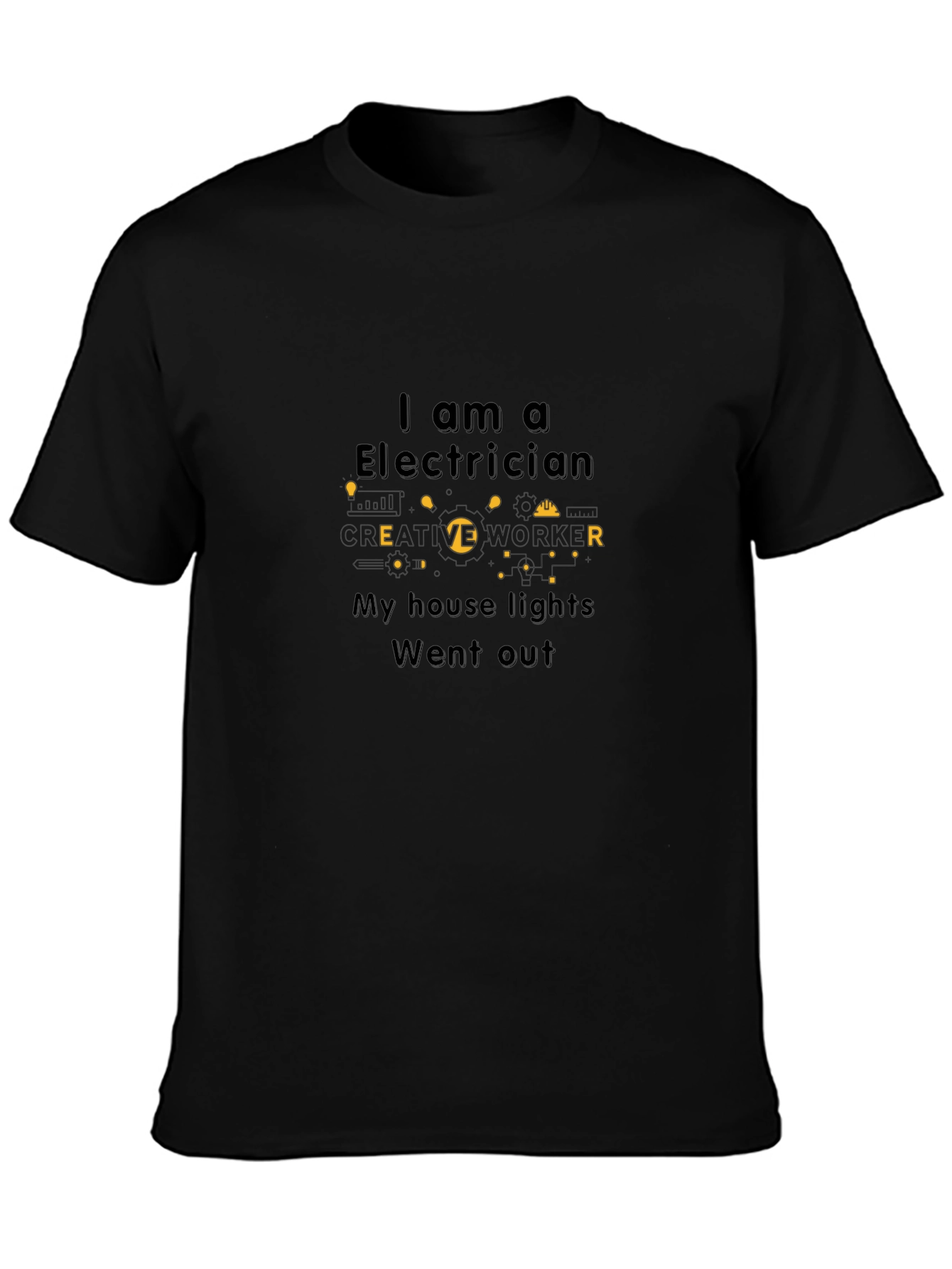 Electrician Creative Worker T-Shirt