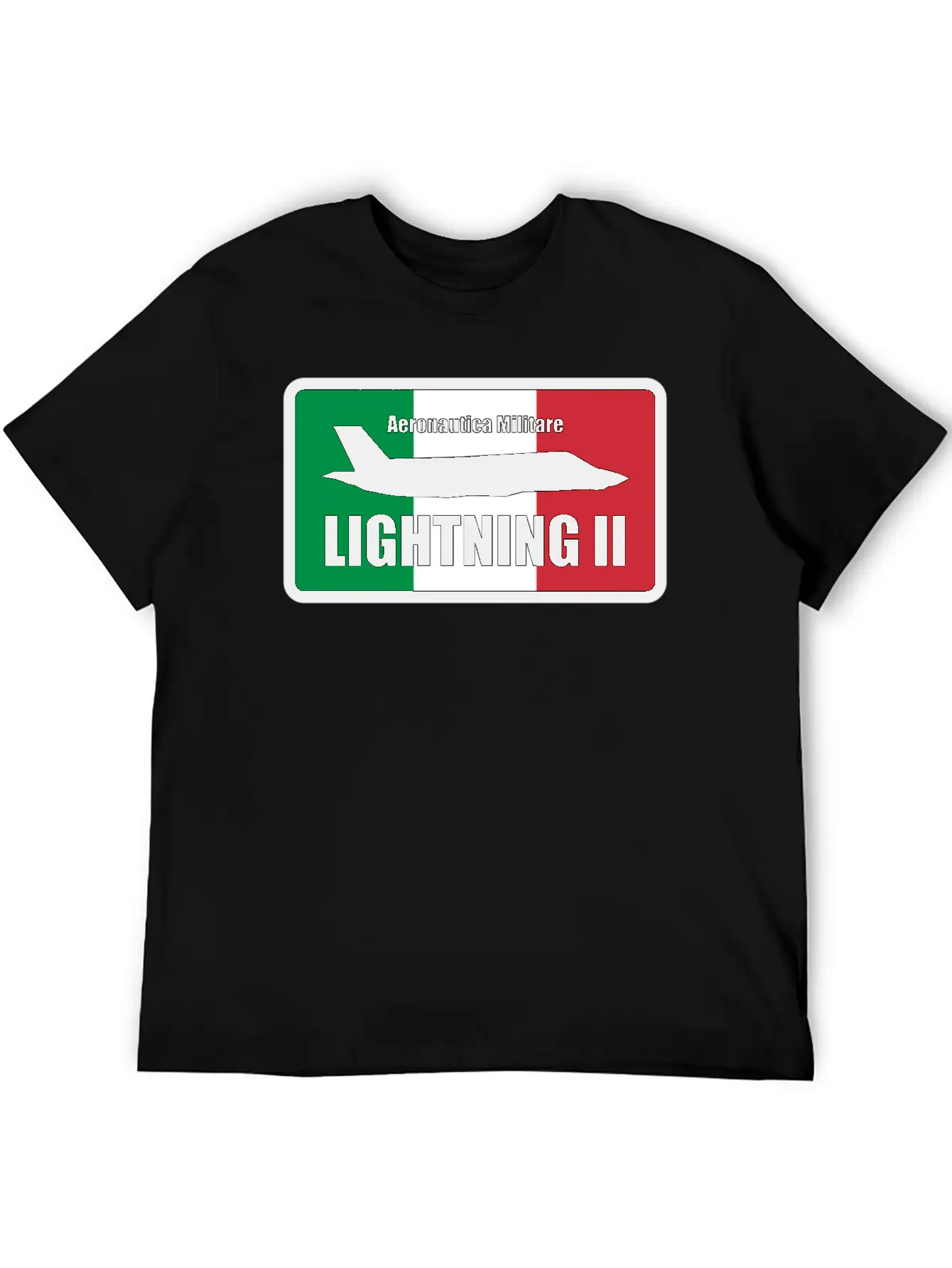 Italian F35 Lightning Small Logo Trending Breathable Graphic T-Shirt – Perfect For Casual Days