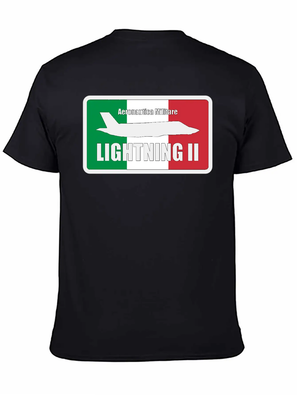Italian F35 Lightning Small Logo Trending Breathable Graphic T-Shirt – Perfect For Casual Days