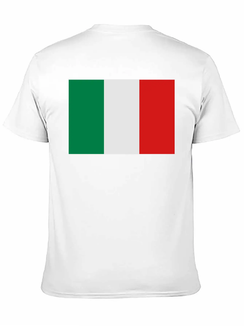 Italian Flag Stylish Everyday T-Shirt – Unisex Basic Cotton Tee