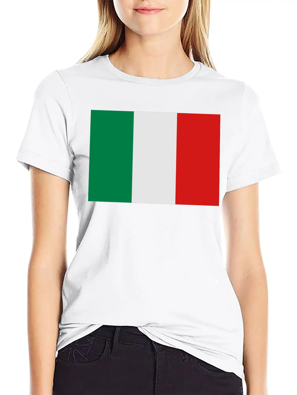 Italian Flag Stylish Everyday T-Shirt – Unisex Basic Cotton Tee