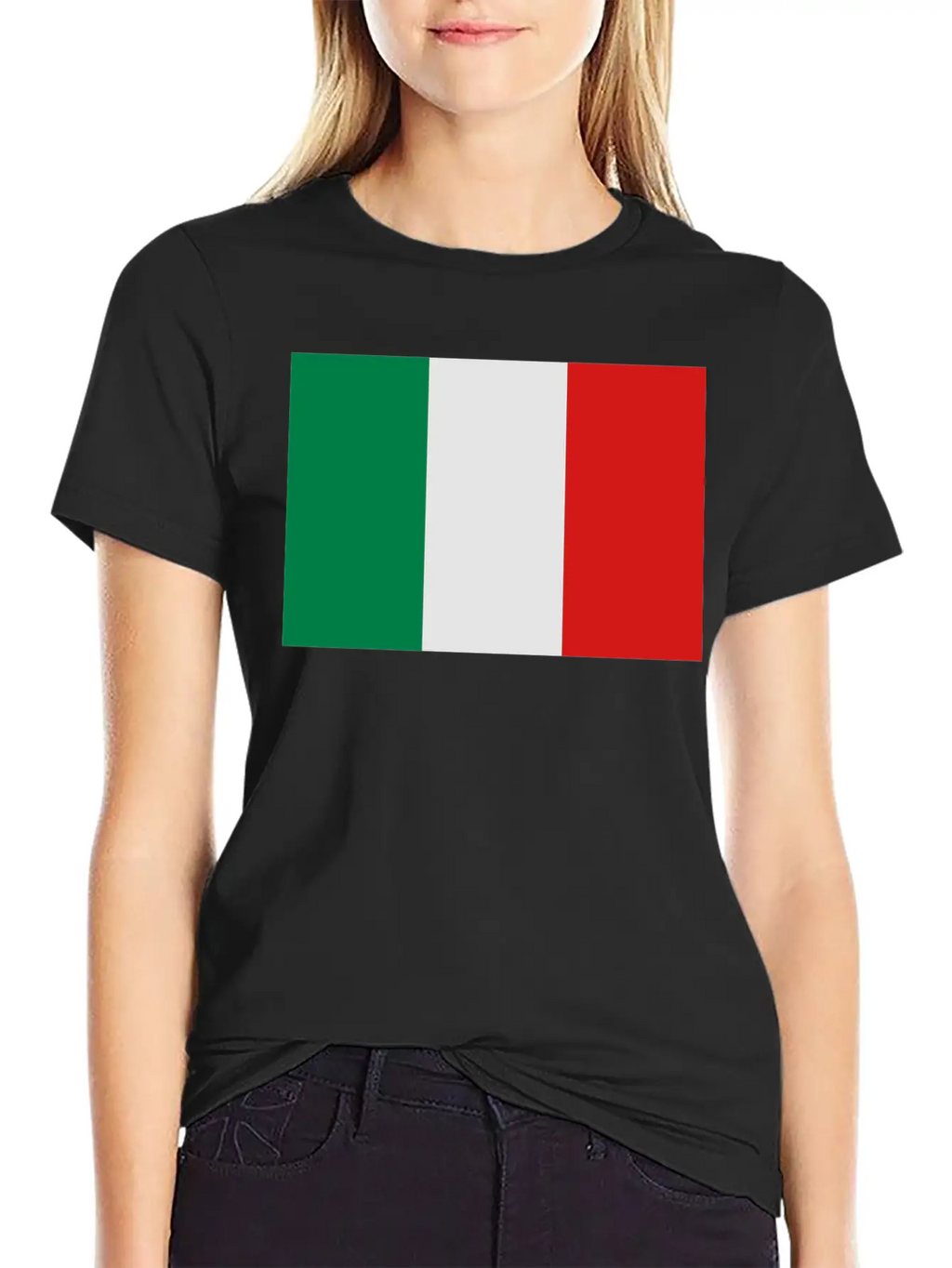 Italian Flag Stylish Everyday T-Shirt – Unisex Basic Cotton Tee