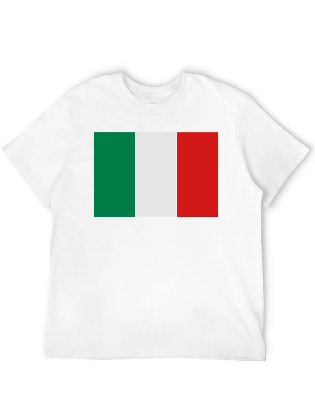 Italian Flag Stylish Everyday T-Shirt – Unisex Basic Cotton Tee