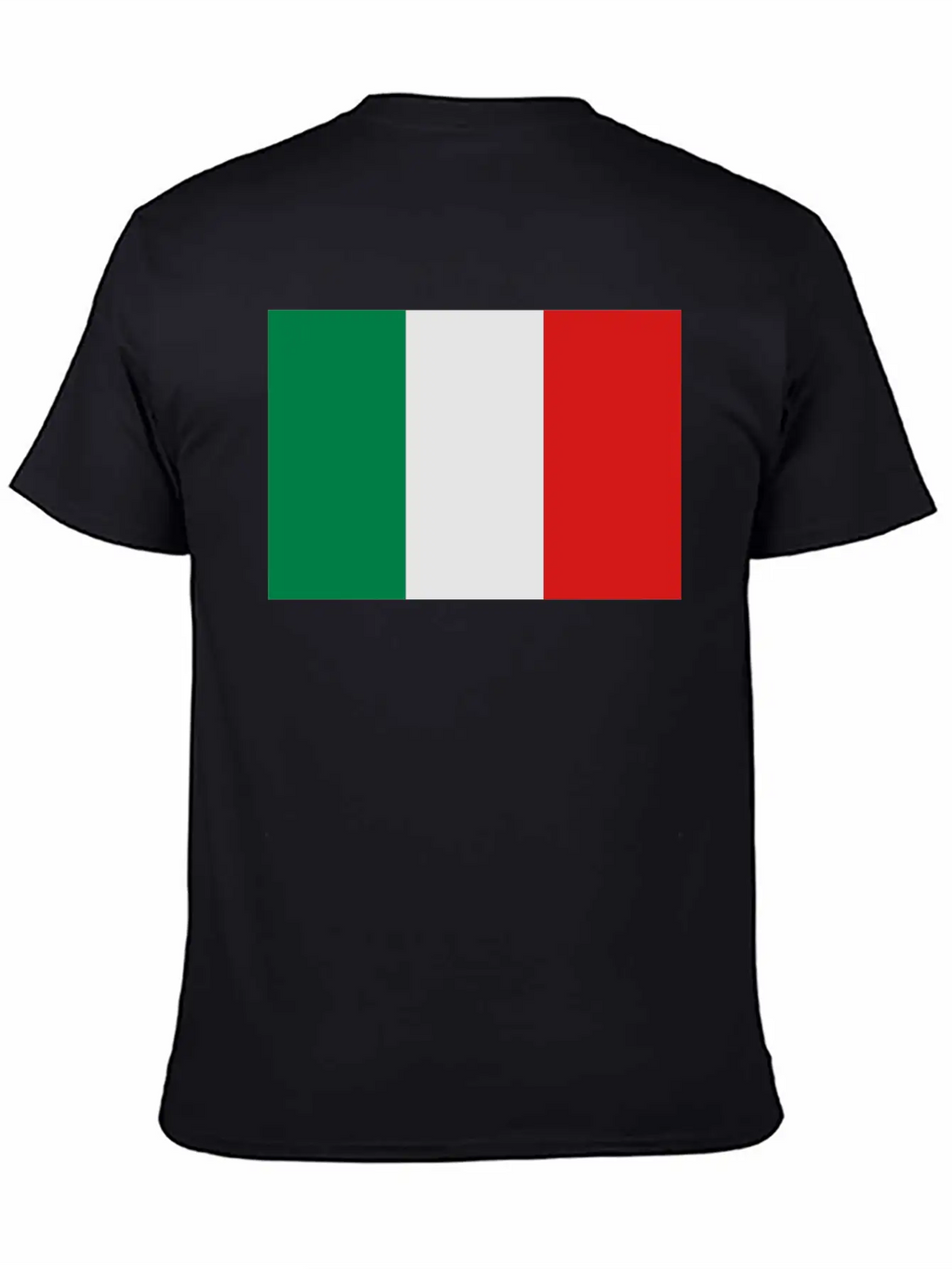 Italian Flag Stylish Everyday T-Shirt – Unisex Basic Cotton Tee