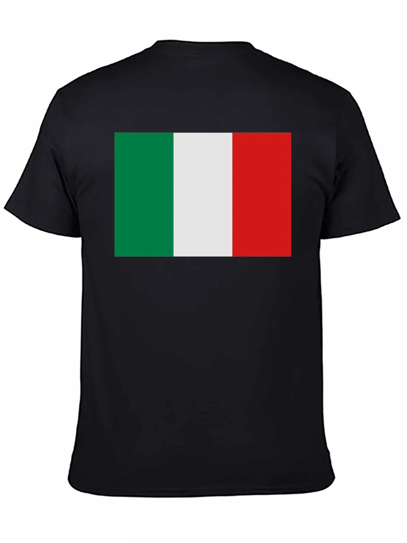 Italian Flag Stylish Everyday T-Shirt – Unisex Basic Cotton Tee