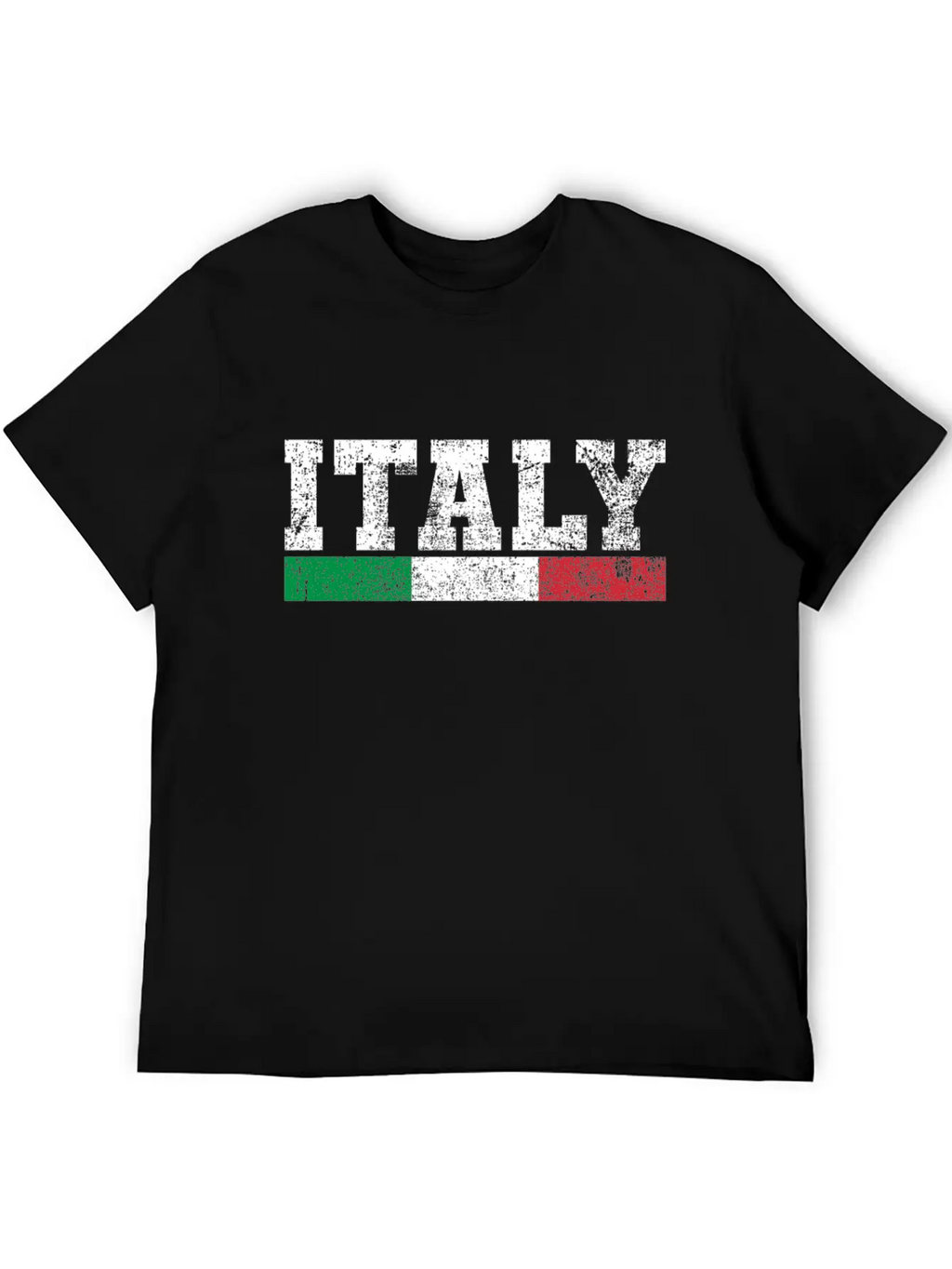 Italy Flag Italian Unisex Short Sleeve Soft Cotton T-Shirt – Casual Everyday Wear