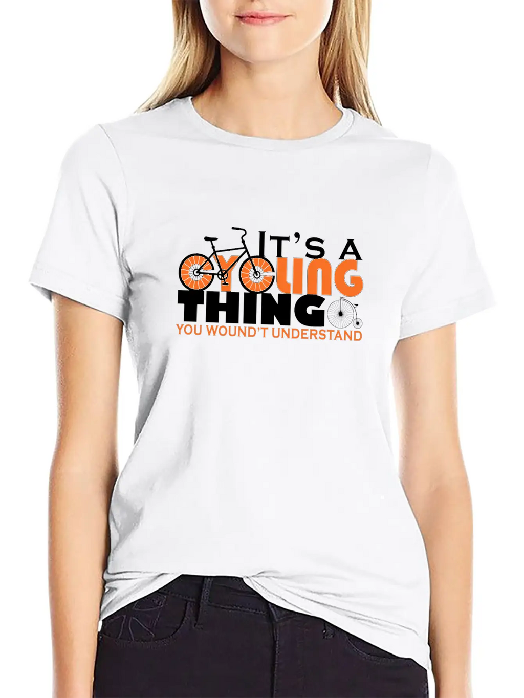 It's A Cycling Thing - You Wouldn't Understand Unisex Casual T-Shirt – Clean Design For Daily Comfort