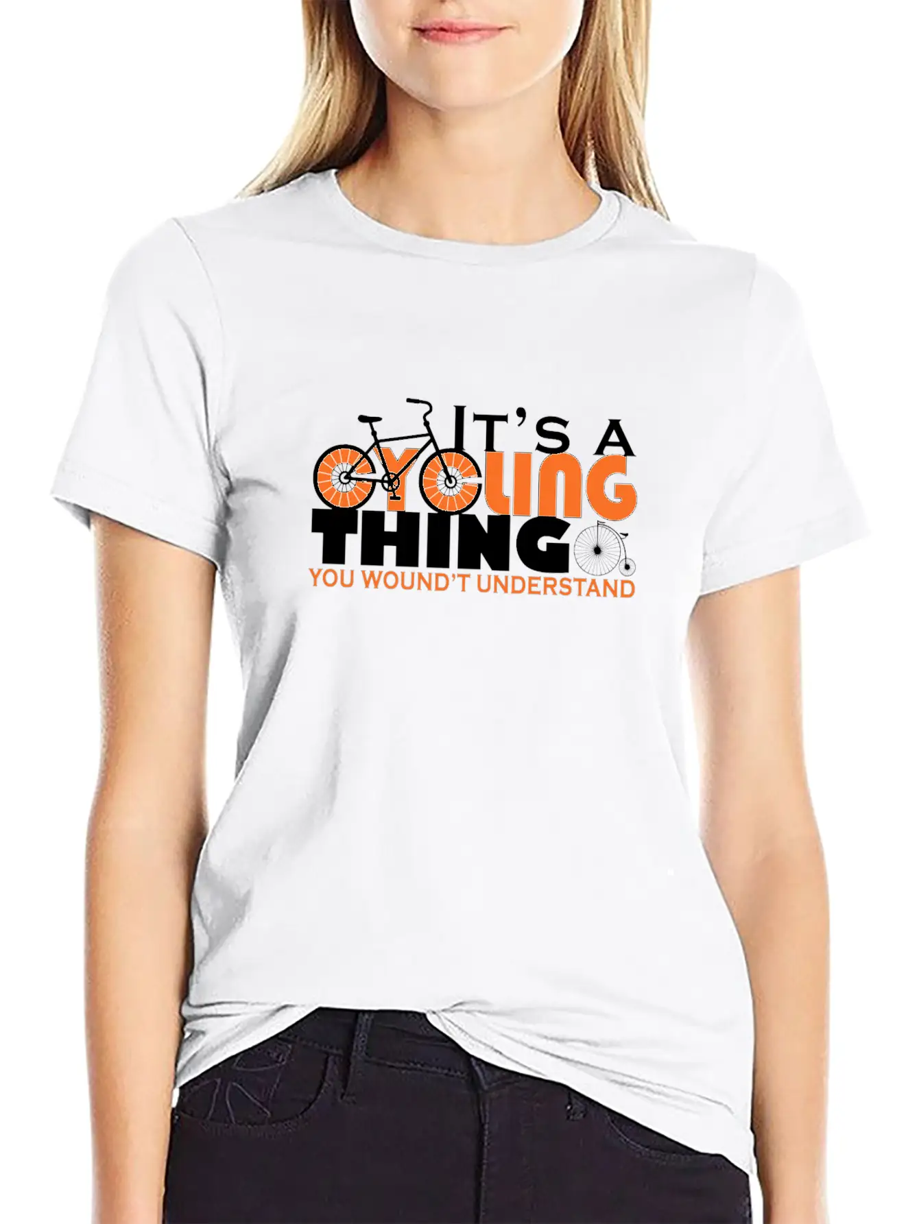 It's A Cycling Thing - You Wouldn't Understand Unisex Casual T-Shirt – Clean Design For Daily Comfort