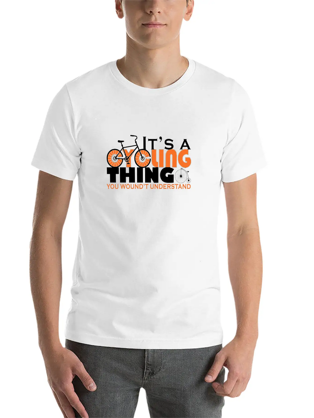 It's A Cycling Thing - You Wouldn't Understand Unisex Casual T-Shirt – Clean Design For Daily Comfort