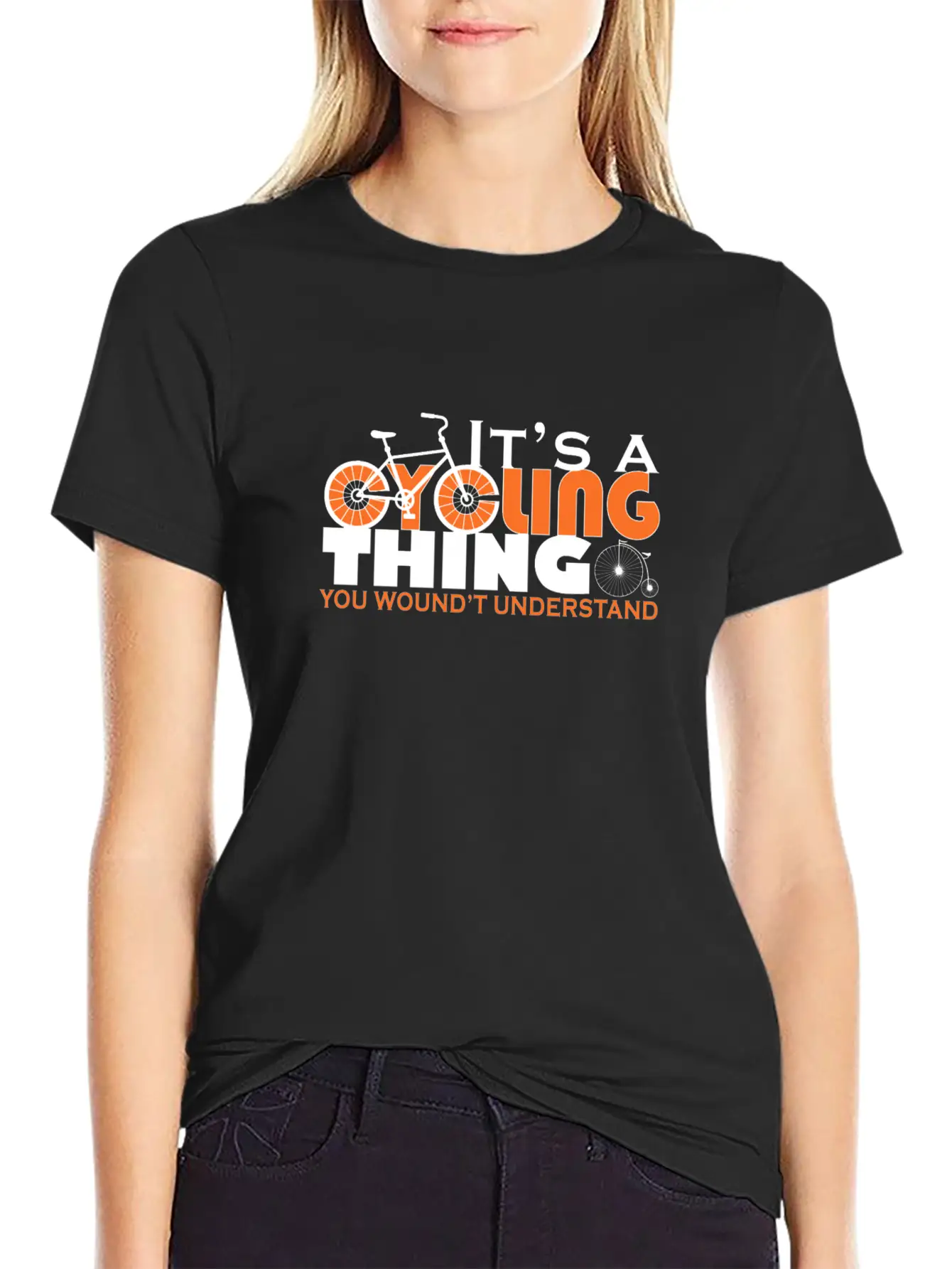 It's A Cycling Thing - You Wouldn't Understand Unisex Casual T-Shirt – Clean Design For Daily Comfort