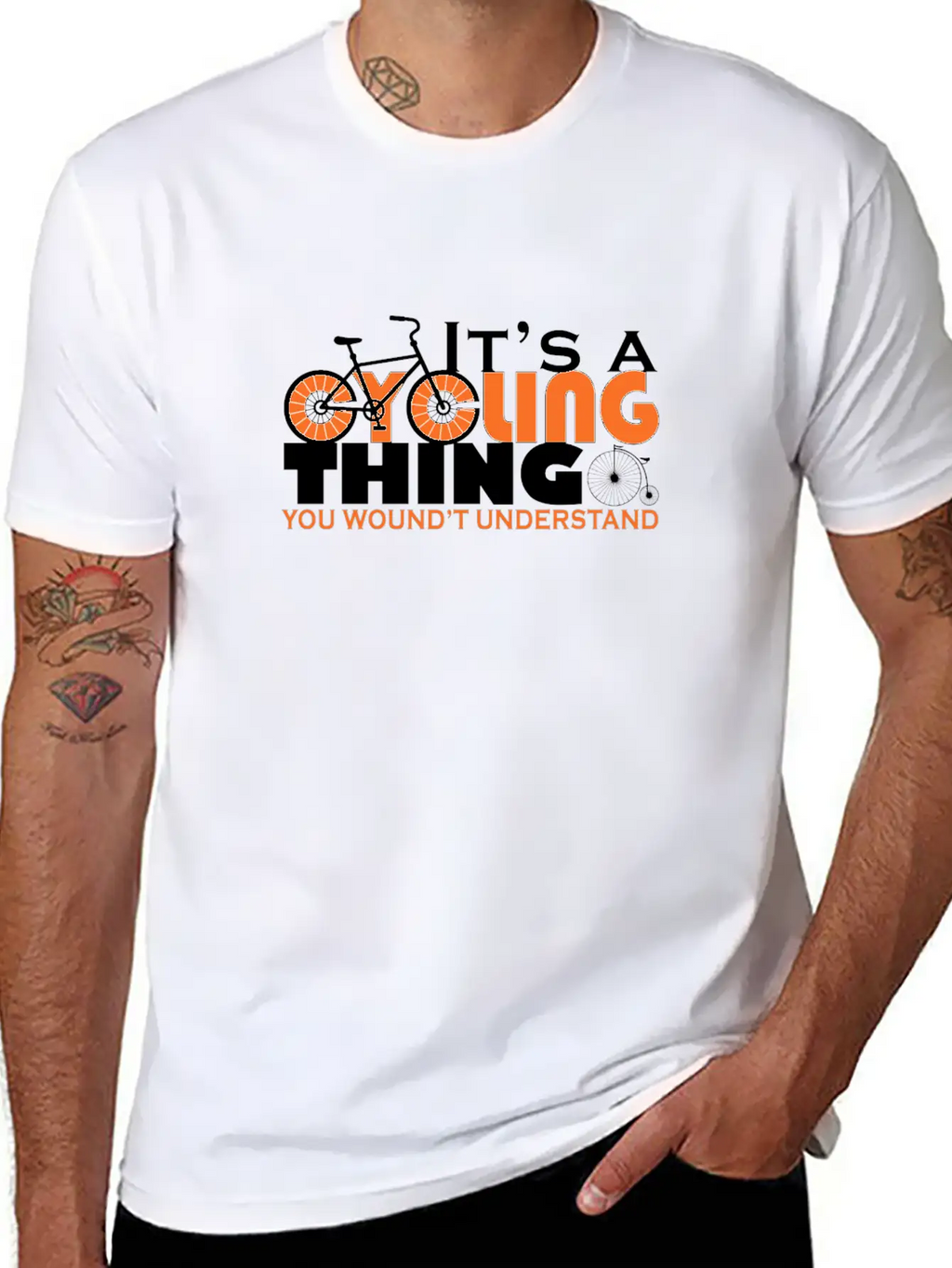 It's A Cycling Thing - You Wouldn't Understand Unisex Casual T-Shirt – Clean Design For Daily Comfort