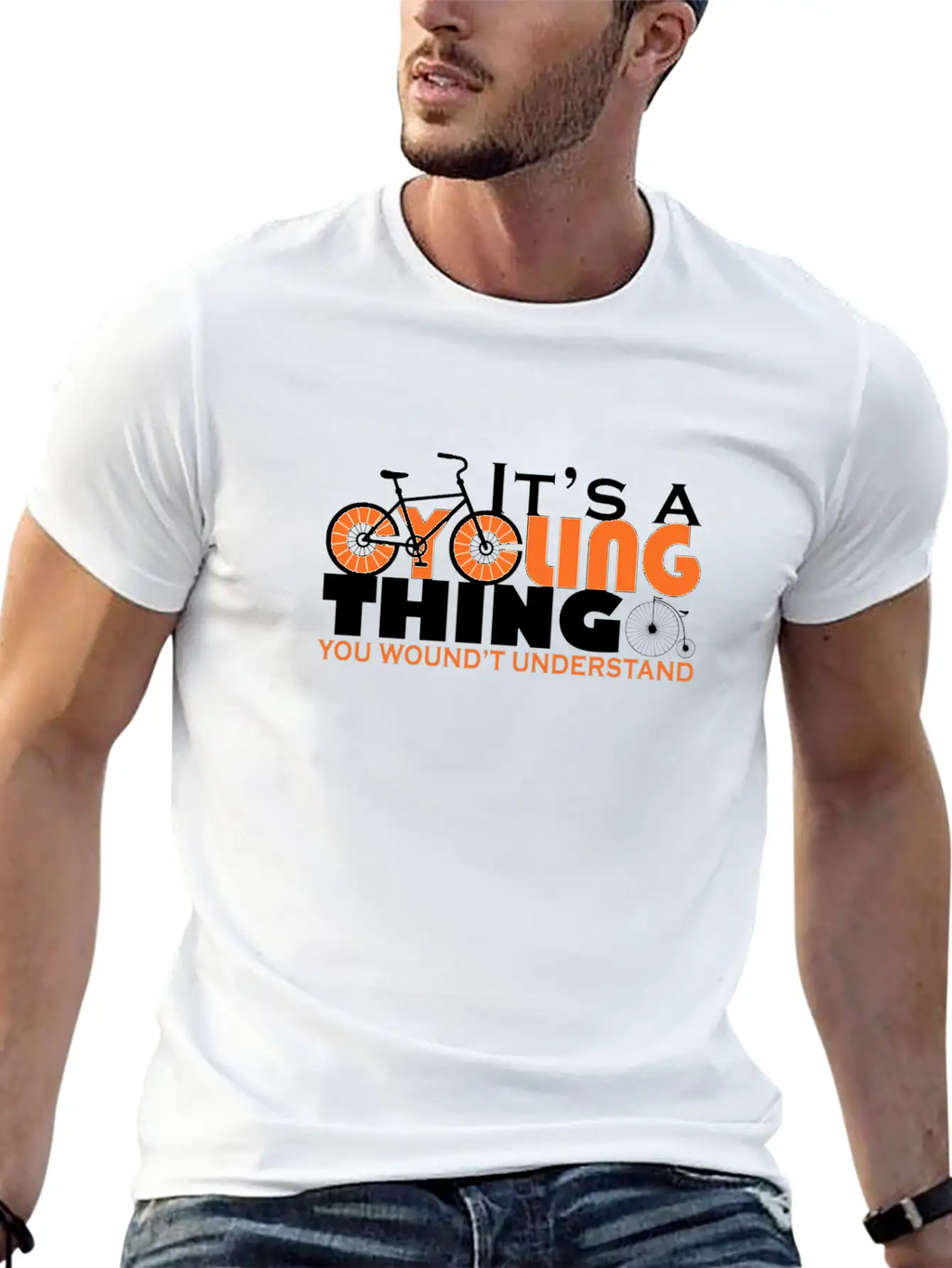 It's A Cycling Thing - You Wouldn't Understand Unisex Casual T-Shirt – Clean Design For Daily Comfort