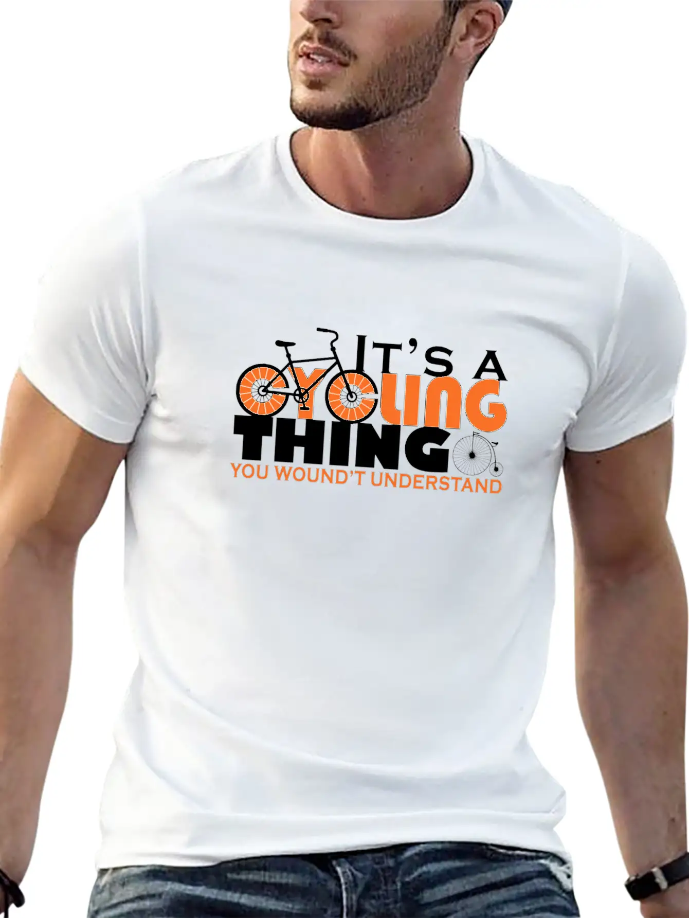 It's A Cycling Thing - You Wouldn't Understand Unisex Casual T-Shirt – Clean Design For Daily Comfort