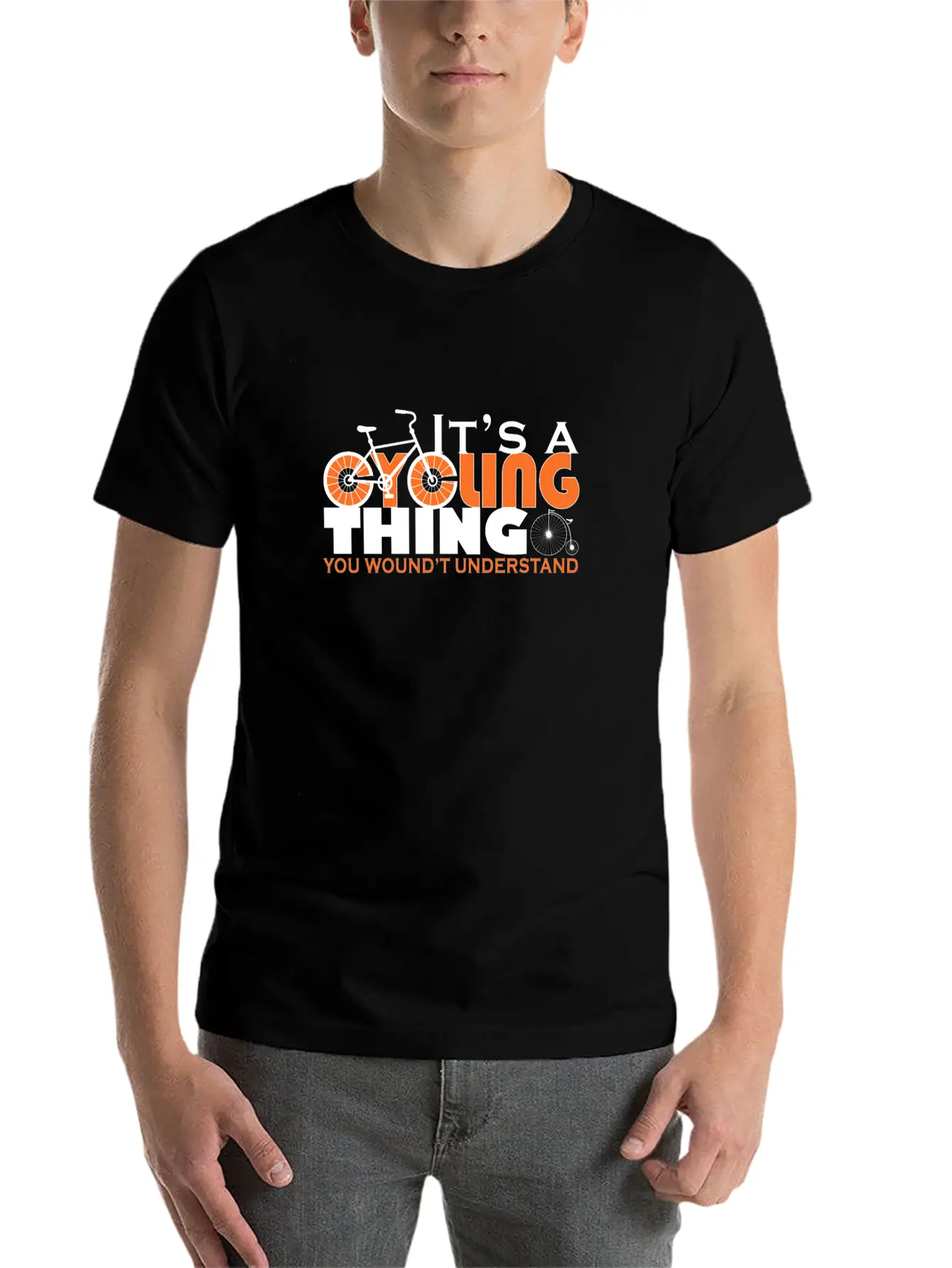 It's A Cycling Thing - You Wouldn't Understand Unisex Casual T-Shirt – Clean Design For Daily Comfort