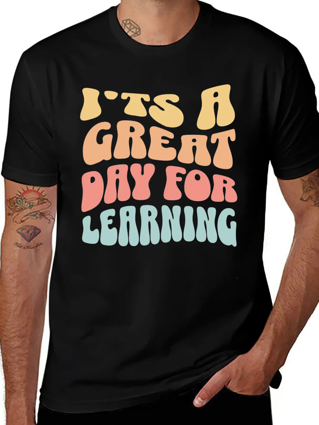 It's A Great Day For Learning Essential Cotton Tee For Daily Outfits – Unisex Style