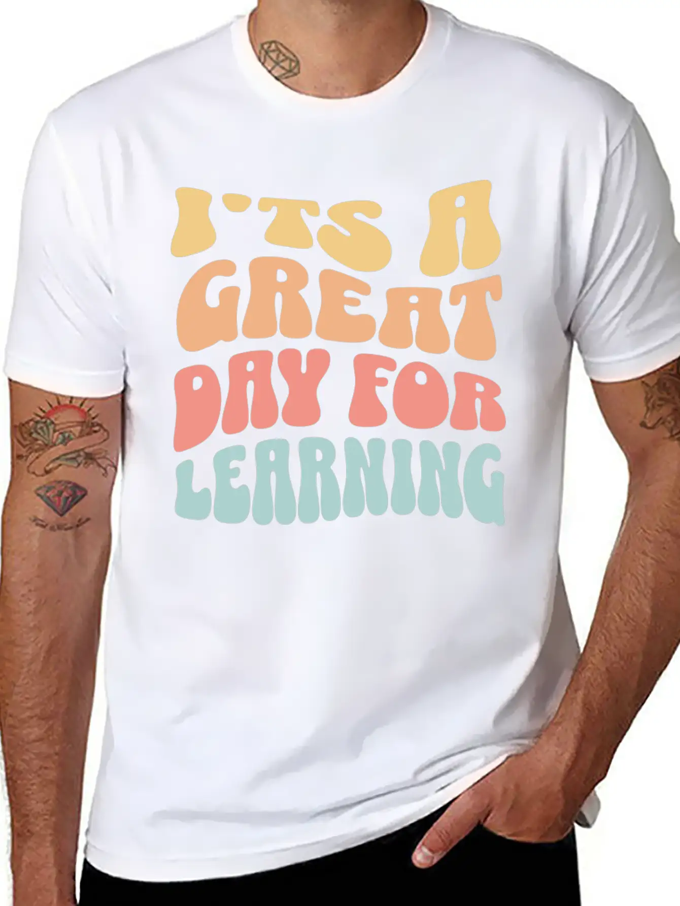 It's A Great Day For Learning Essential Cotton Tee For Daily Outfits – Unisex Style