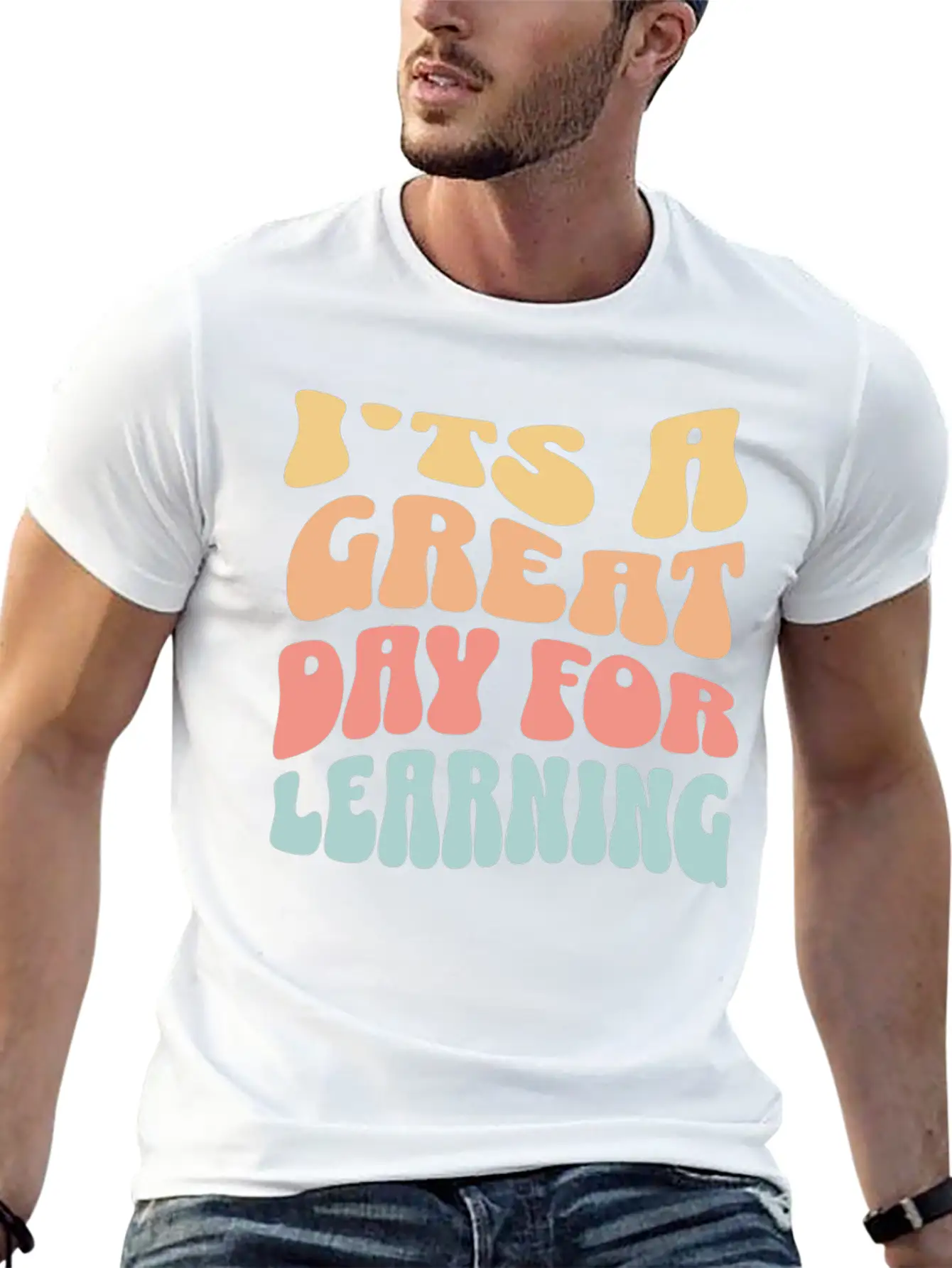 It's A Great Day For Learning Essential Cotton Tee For Daily Outfits – Unisex Style