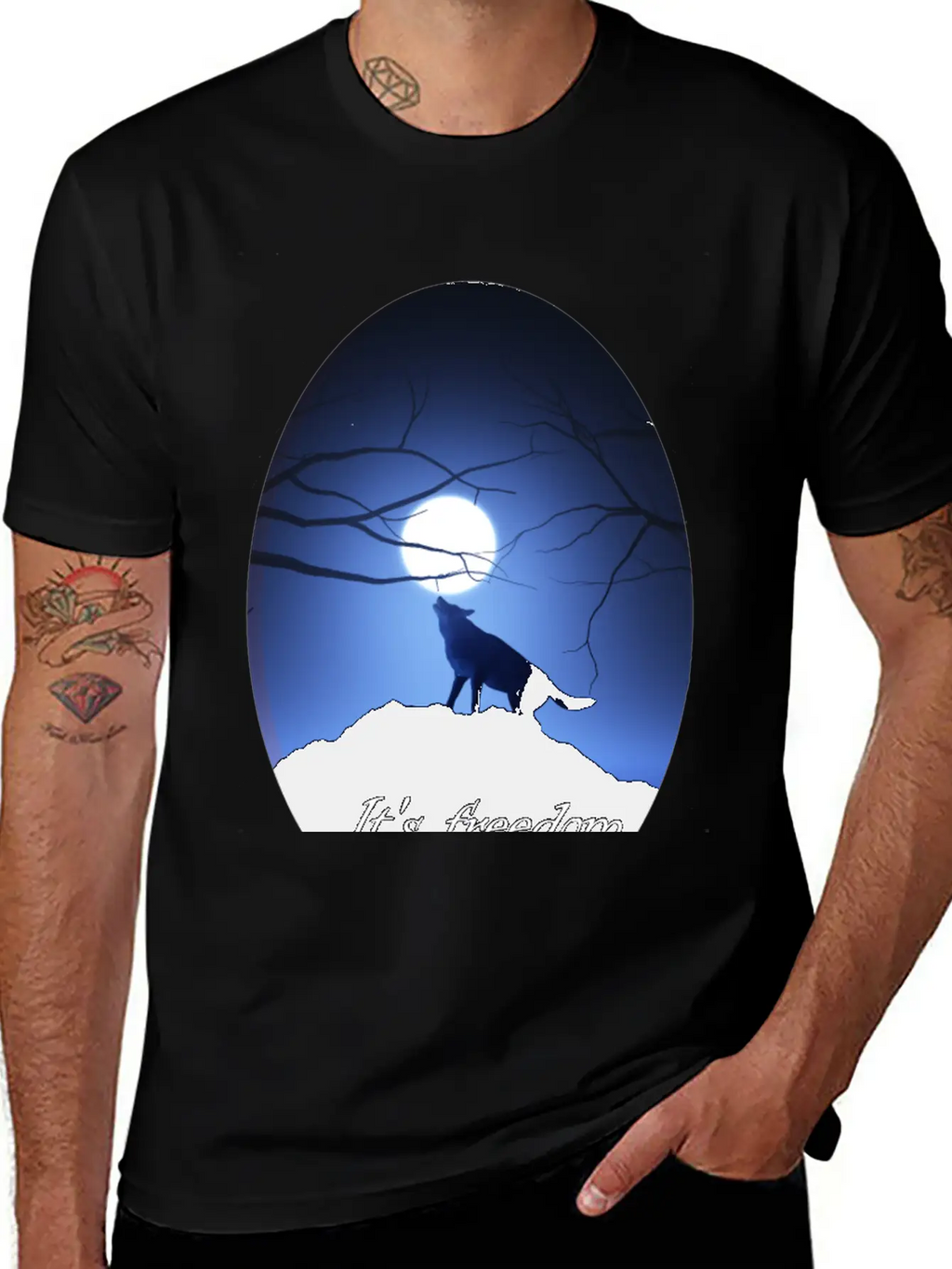 Its Freedome Essential Cotton Tee For Daily Outfits – Unisex Style