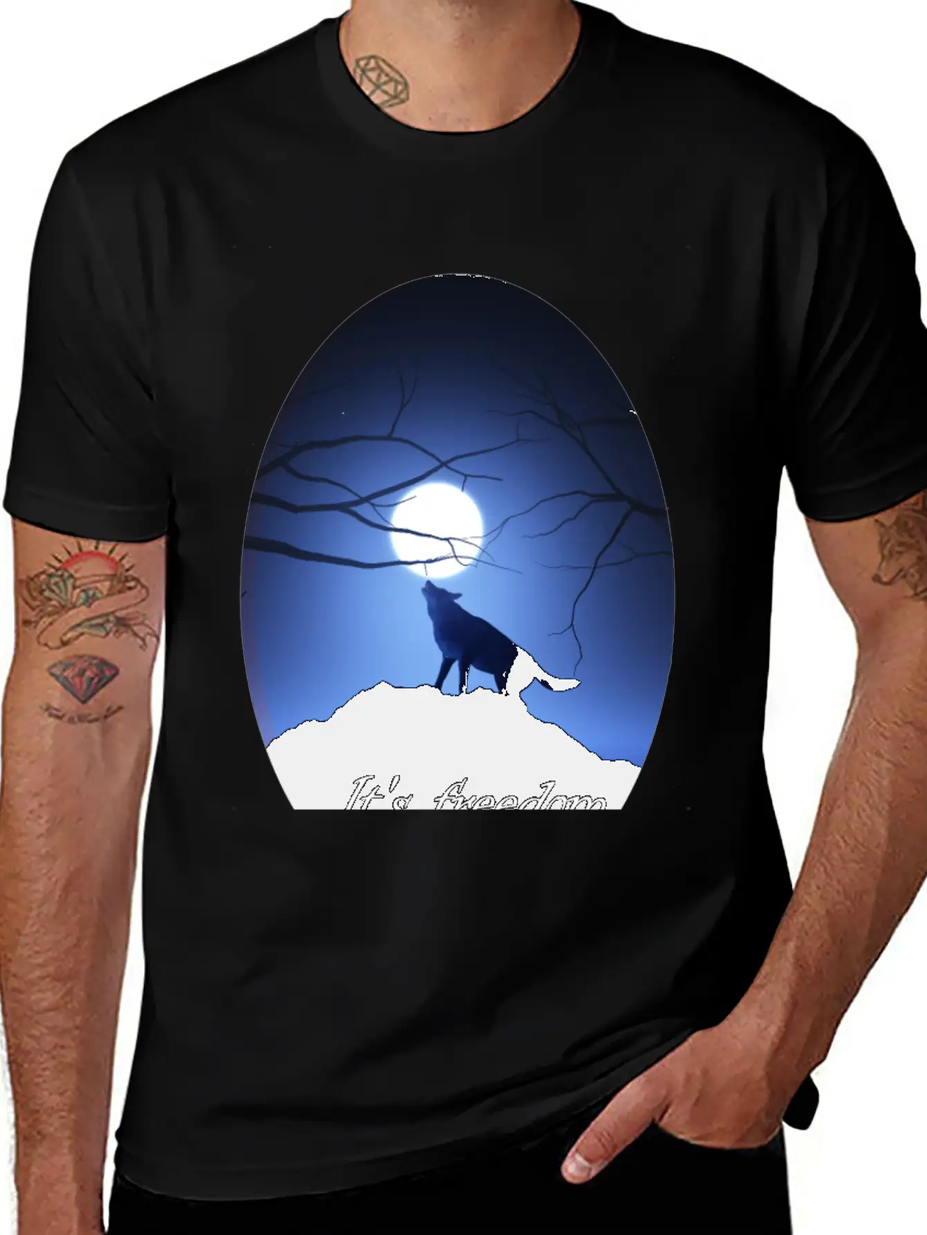 Its Freedome Essential Cotton Tee For Daily Outfits – Unisex Style