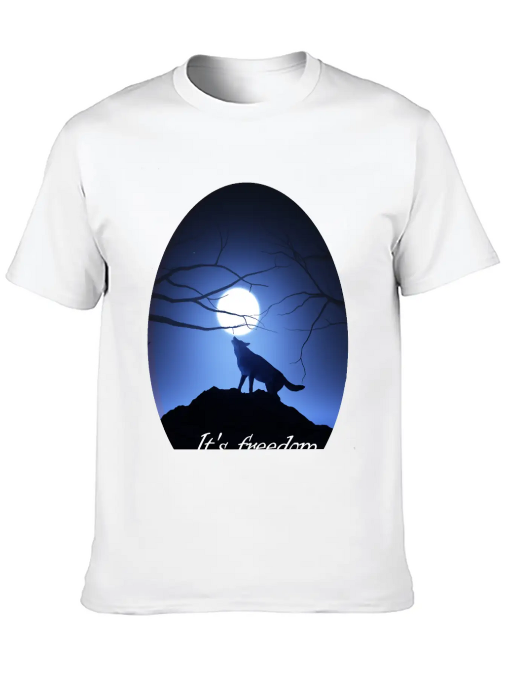 Its Freedome Essential Cotton Tee For Daily Outfits – Unisex Style