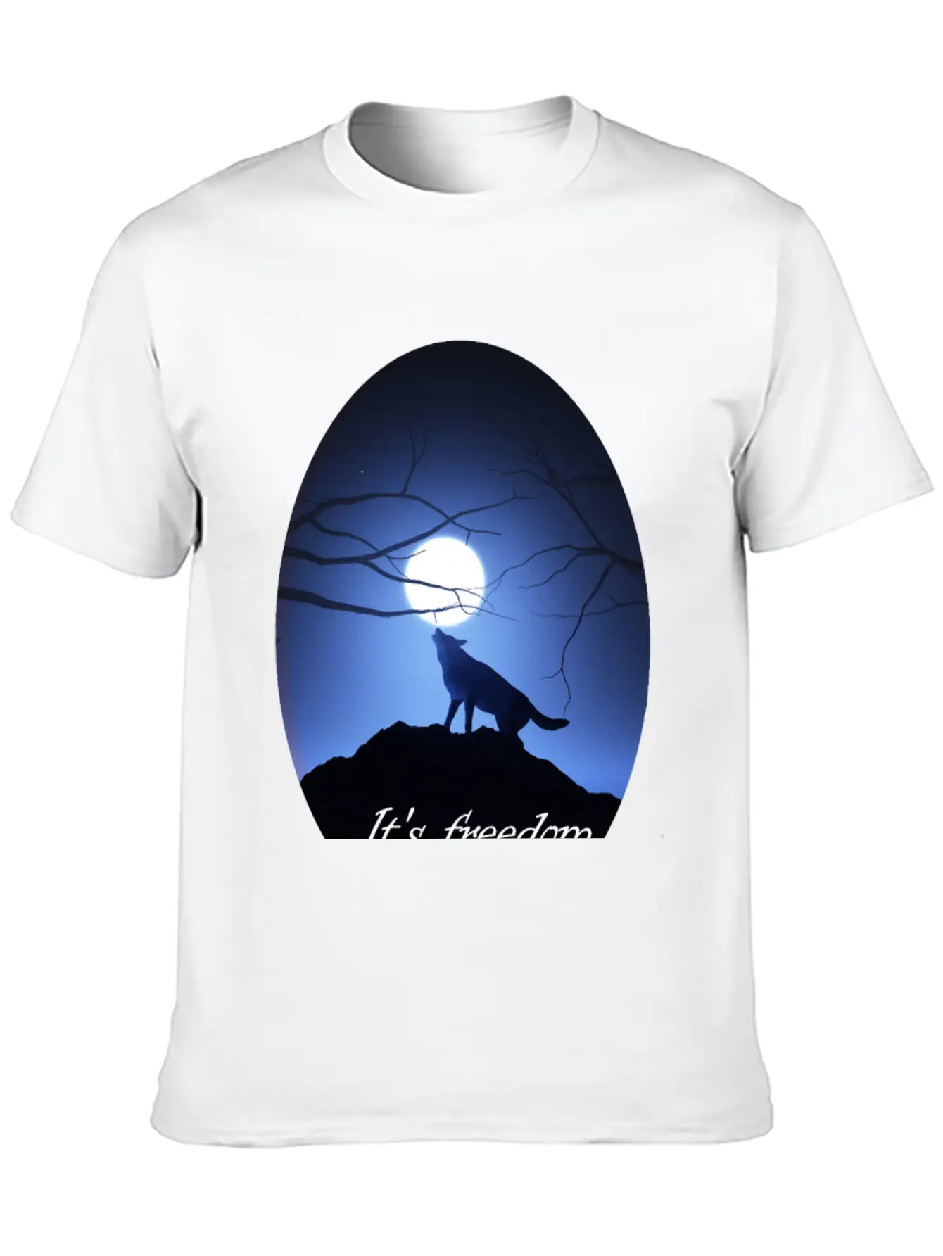 Its Freedome Essential Cotton Tee For Daily Outfits – Unisex Style