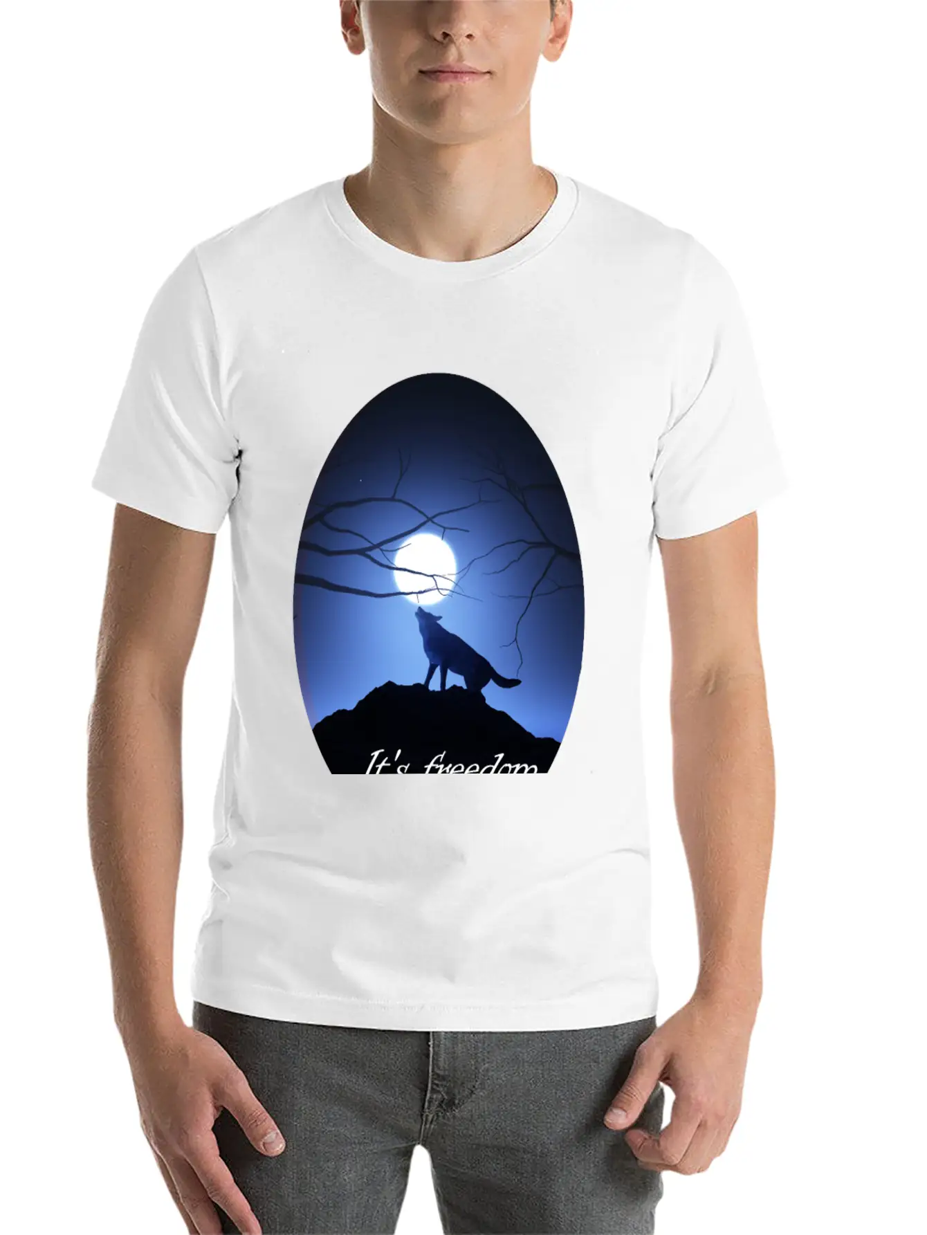 Its Freedome Essential Cotton Tee For Daily Outfits – Unisex Style
