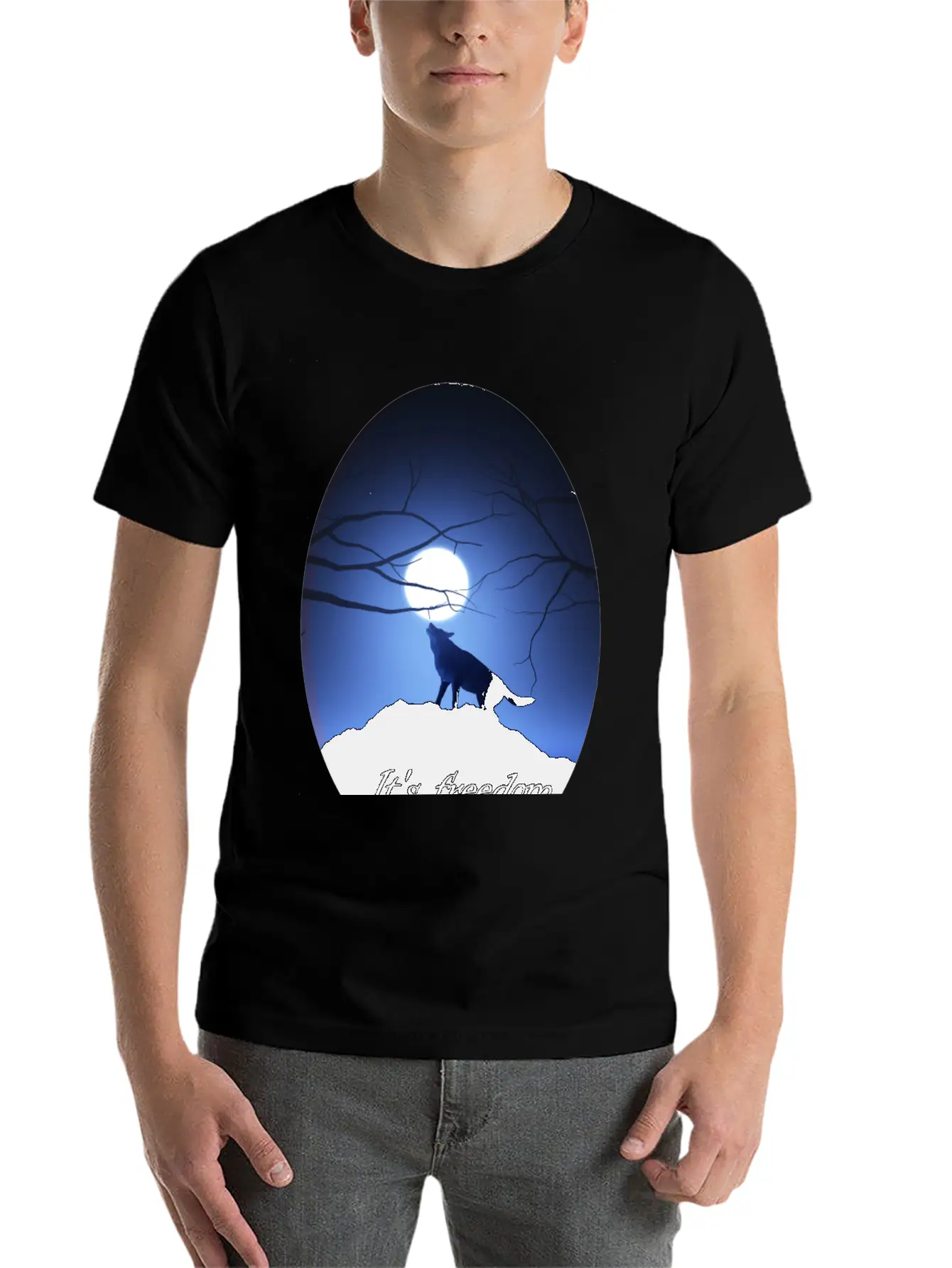 Its Freedome Essential Cotton Tee For Daily Outfits – Unisex Style