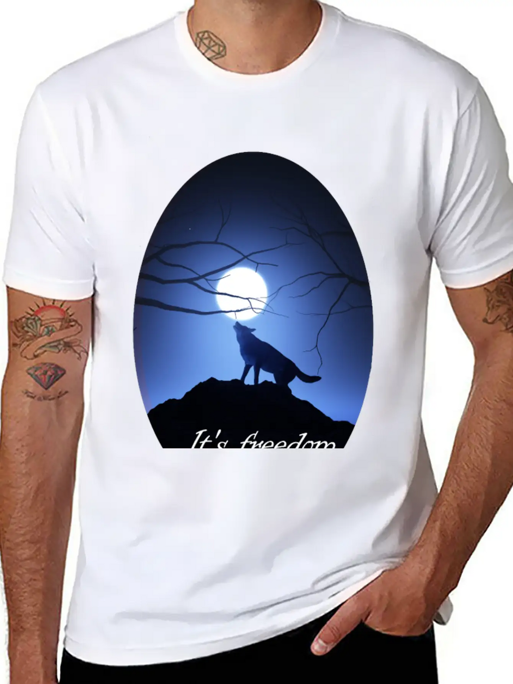 Its Freedome Essential Cotton Tee For Daily Outfits – Unisex Style