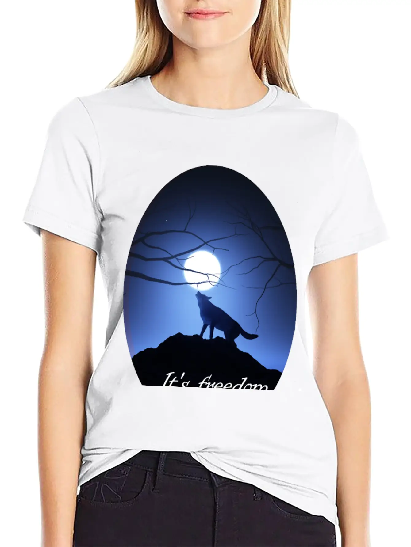 Its Freedome Essential Cotton Tee For Daily Outfits – Unisex Style