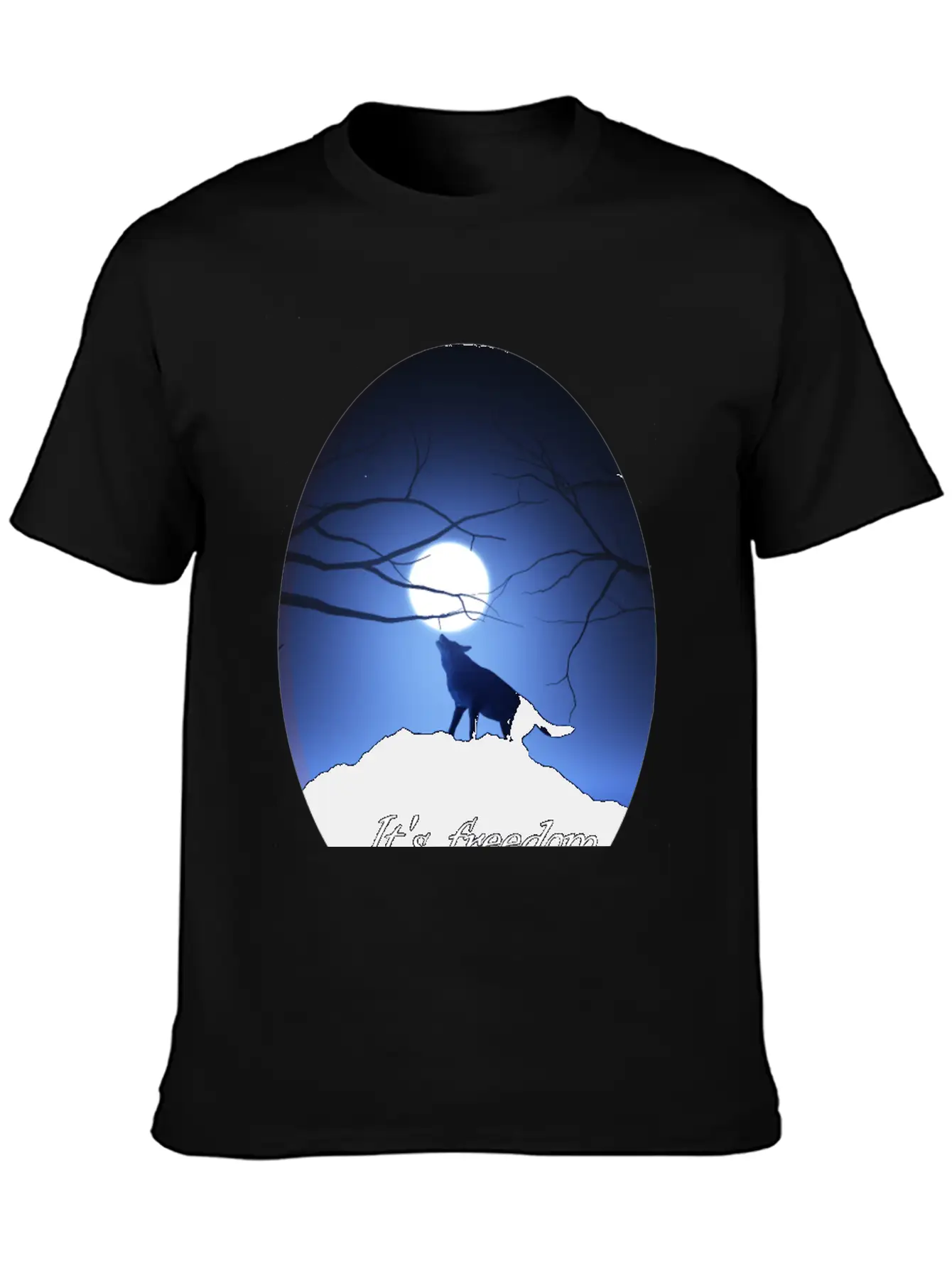 Its Freedome Essential Cotton Tee For Daily Outfits – Unisex Style