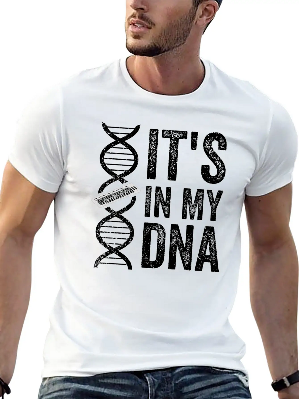 IT'S IN MY DNA KEYBOARD Classic Fit Graphic Tee For Daily Comfort – Unisex Cotton Shirt
