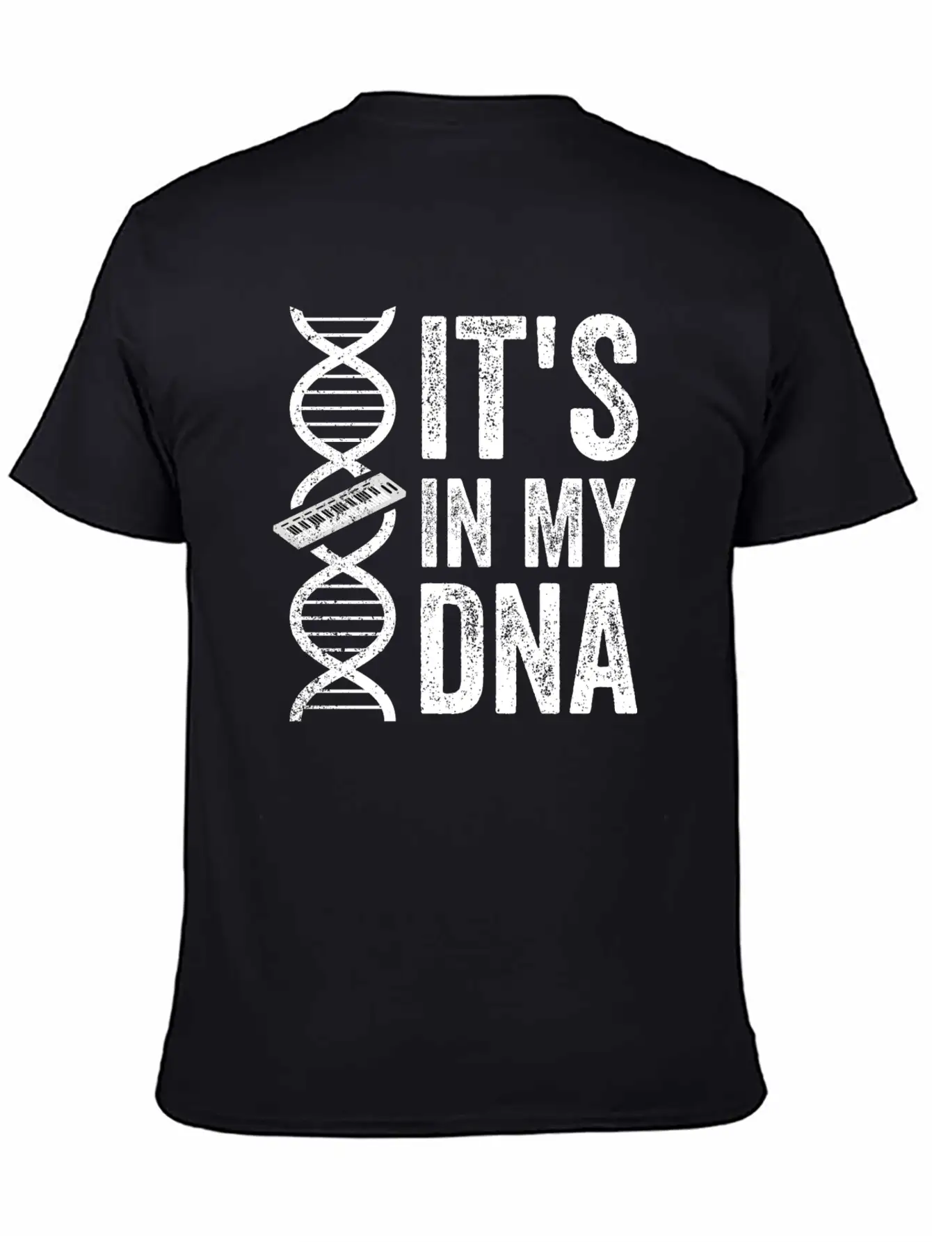 IT'S IN MY DNA KEYBOARD Classic Fit Graphic Tee For Daily Comfort – Unisex Cotton Shirt