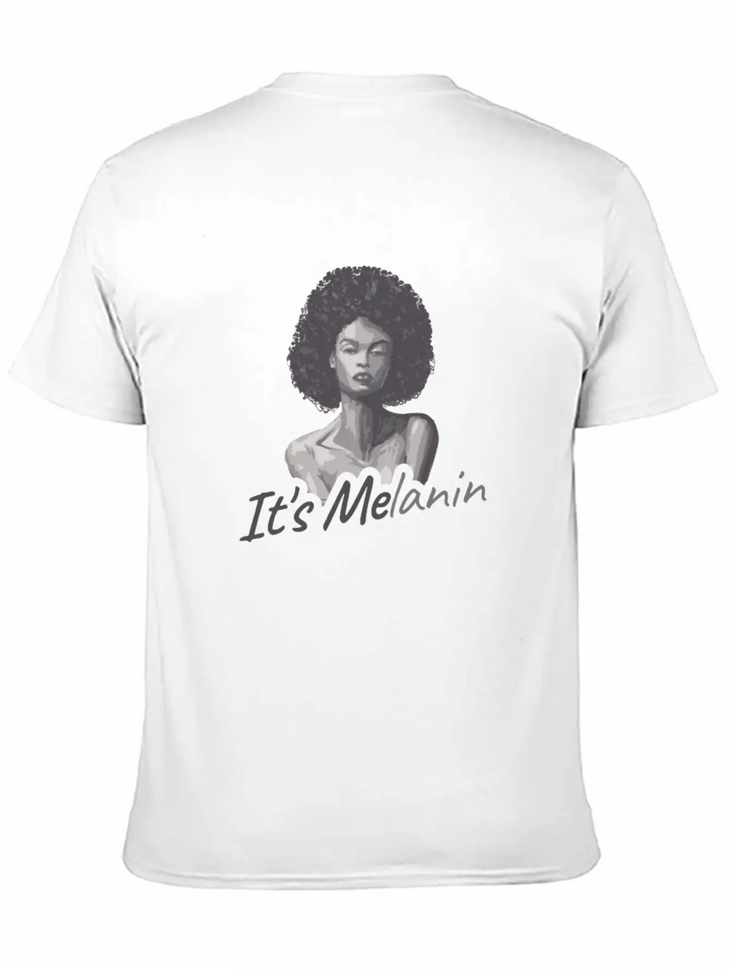 It's Melanin Gift Unisex Casual T-Shirt – Clean Design For Daily Comfort