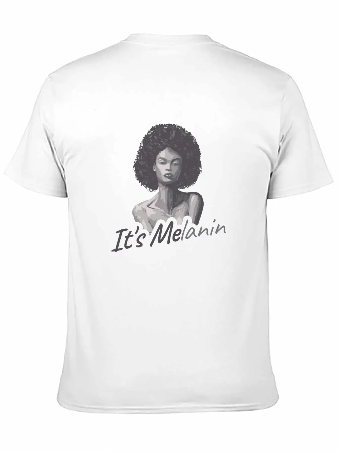 It's Melanin Gift Unisex Casual T-Shirt – Clean Design For Daily Comfort