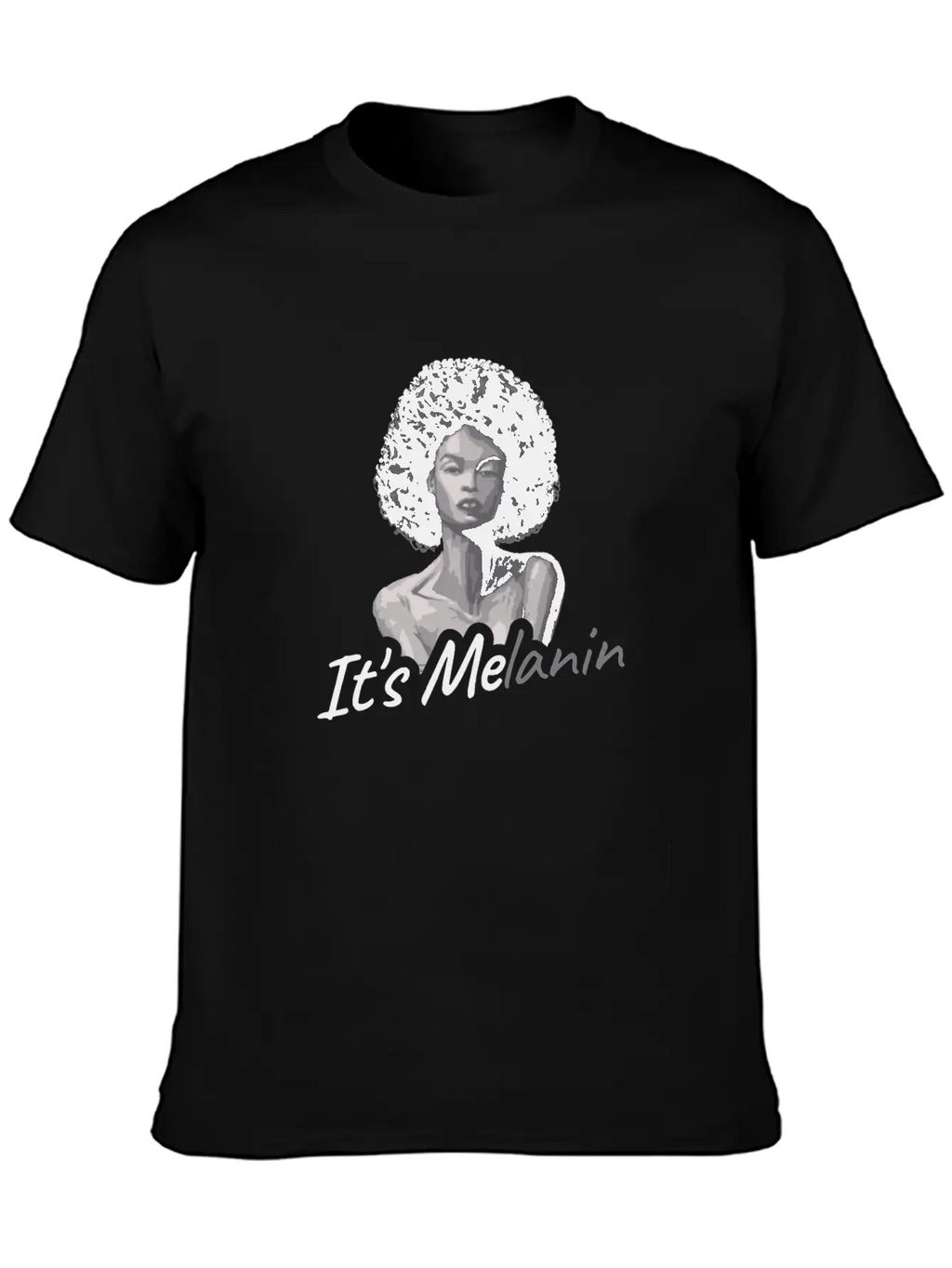 It's Melanin Gift Unisex Casual T-Shirt – Clean Design For Daily Comfort