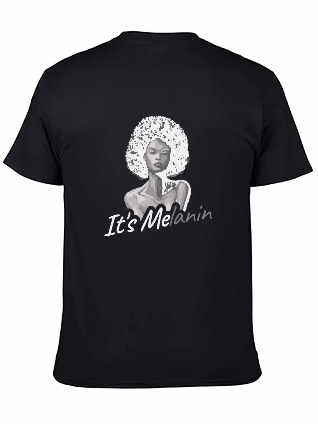 It's Melanin Gift Unisex Casual T-Shirt – Clean Design For Daily Comfort