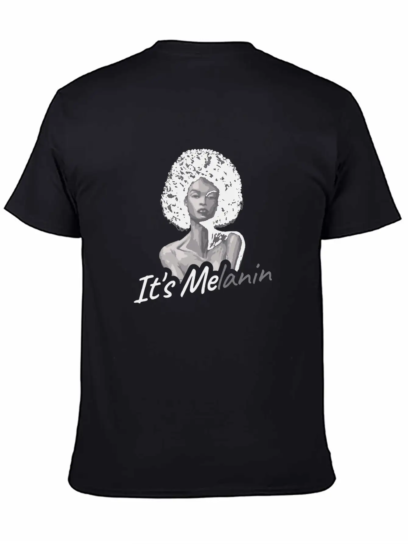 It's Melanin Gift Unisex Casual T-Shirt – Clean Design For Daily Comfort