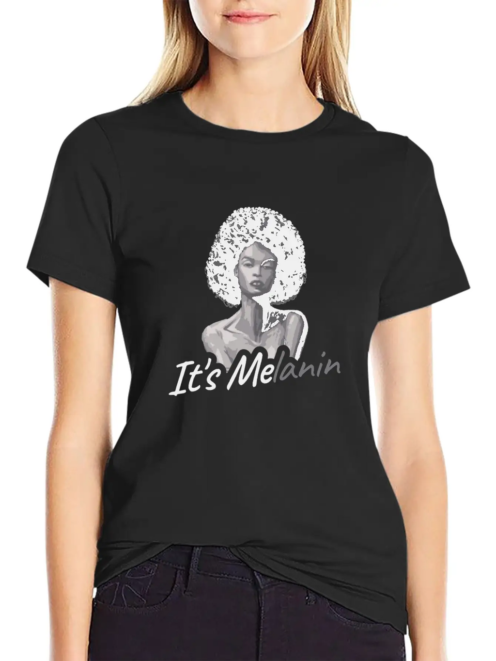 It's Melanin Gift Unisex Casual T-Shirt – Clean Design For Daily Comfort