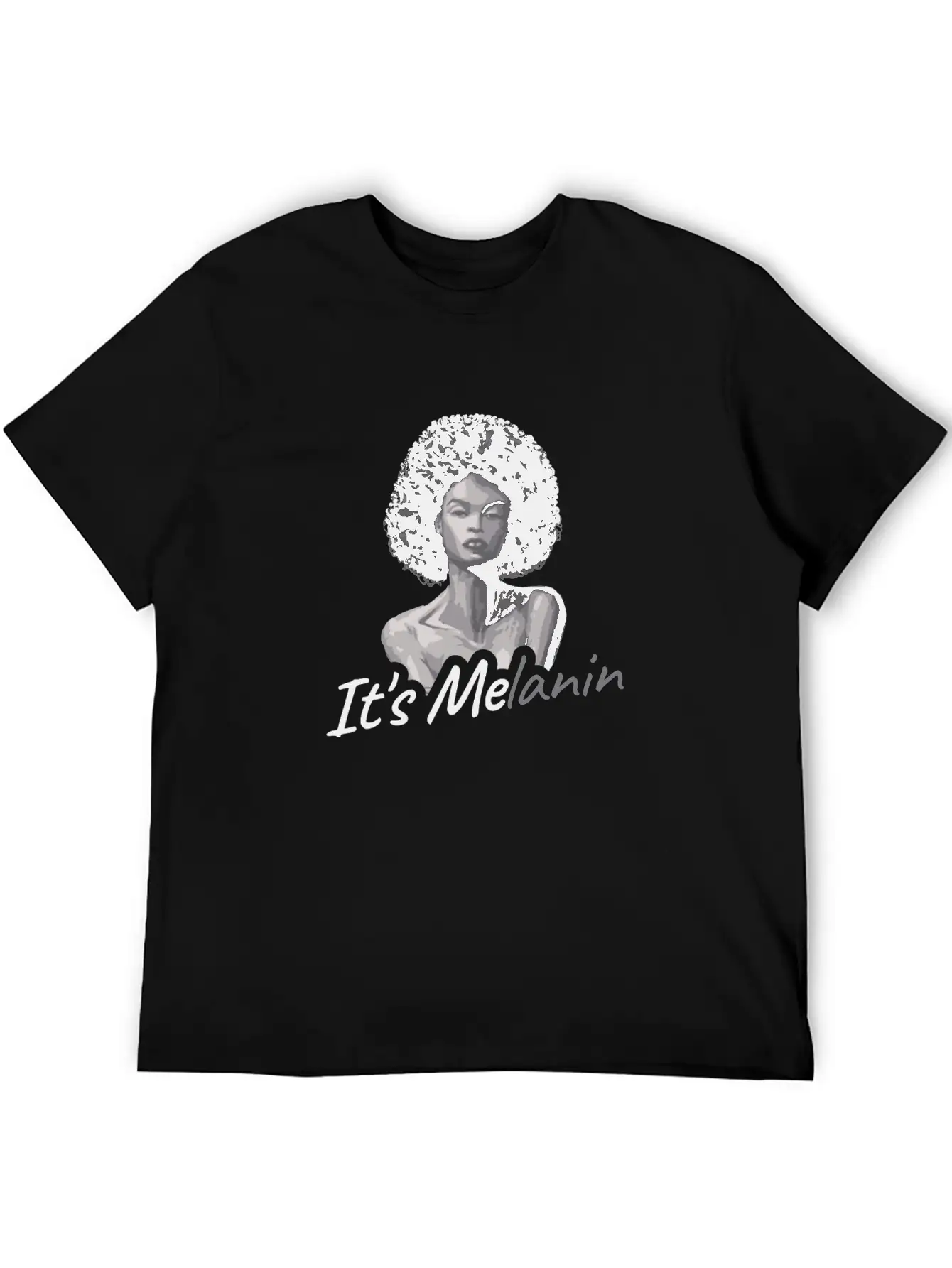 It's Melanin Gift Unisex Casual T-Shirt – Clean Design For Daily Comfort